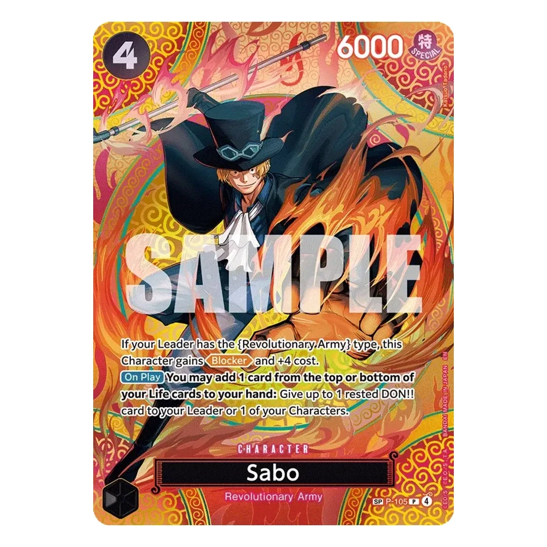 Sabo (P-105) (SP) - One Piece Kartı | Adventure on Kami's Island