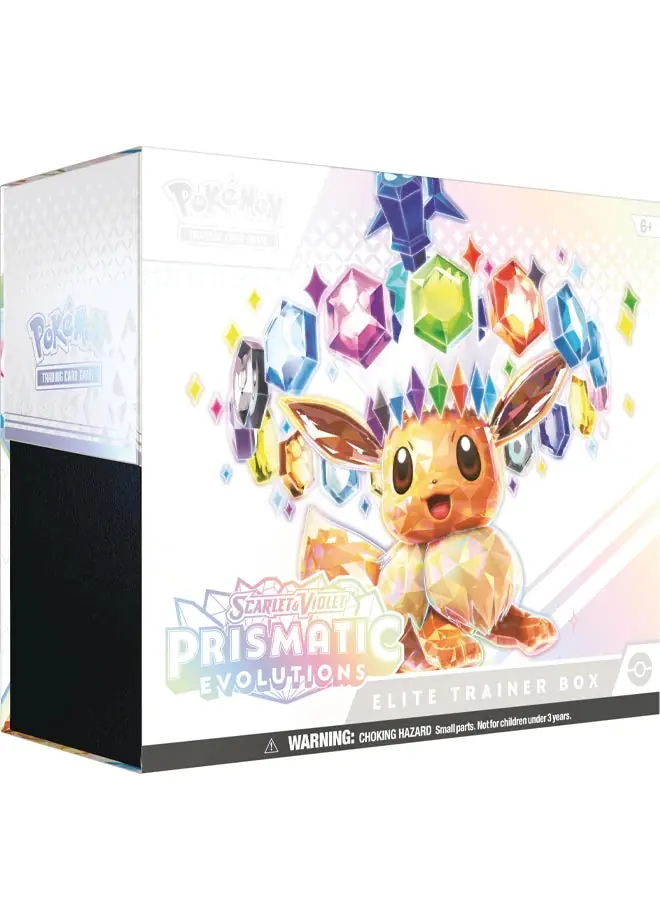 Prismatic Evolutions Elite Trainer Box + Sealed Display ürün görseli
