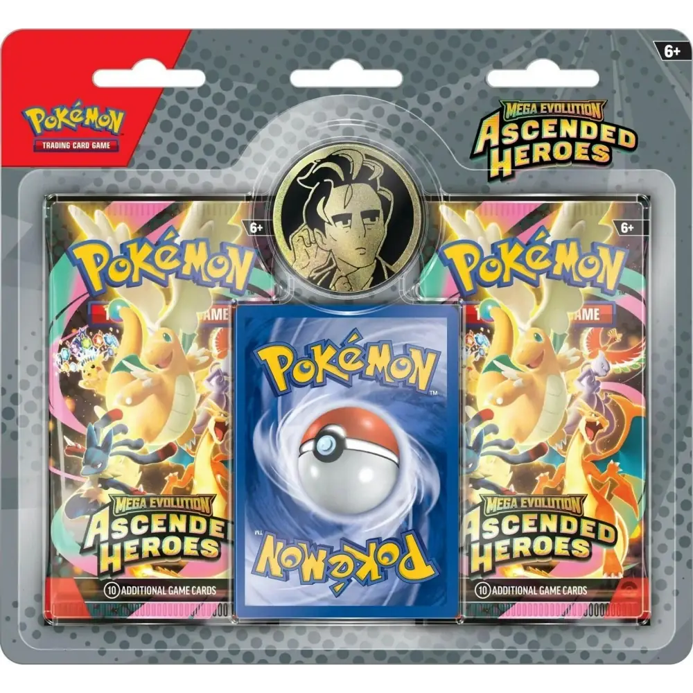 Ascended Heroes 2 Pack Blister Collection: Larry ürün görseli