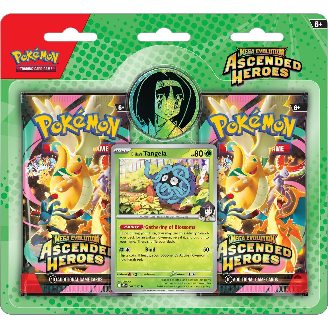 Ascended Heroes 2-Pack Blister Collection: Erika | Pokémon TCG