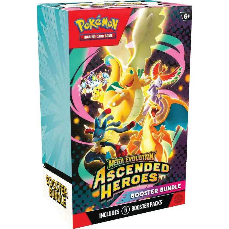 Ascended Heroes Booster Bundle - Mega Evolution | Pokémon TCG