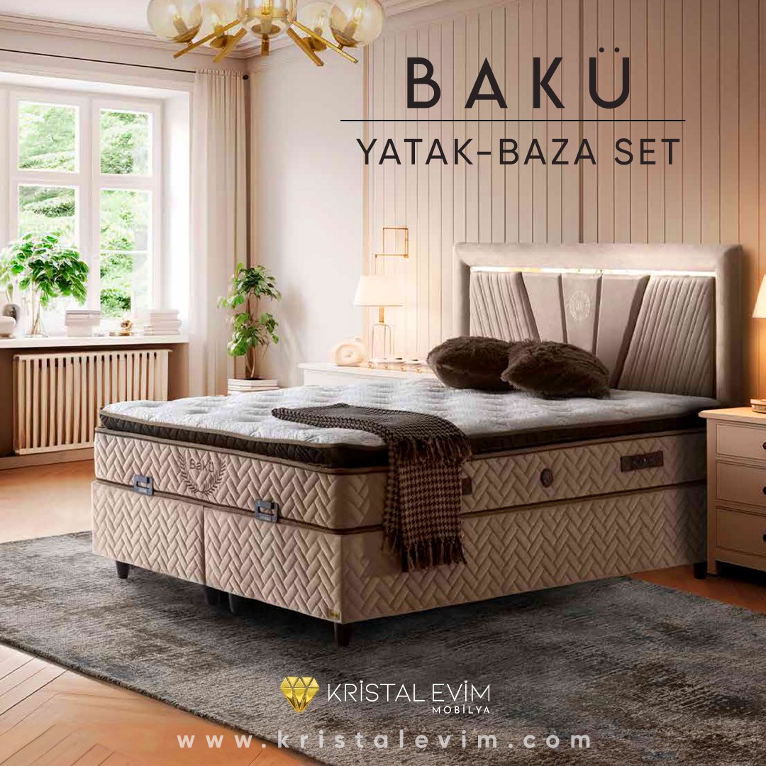 Bakü Yatak Baza Set