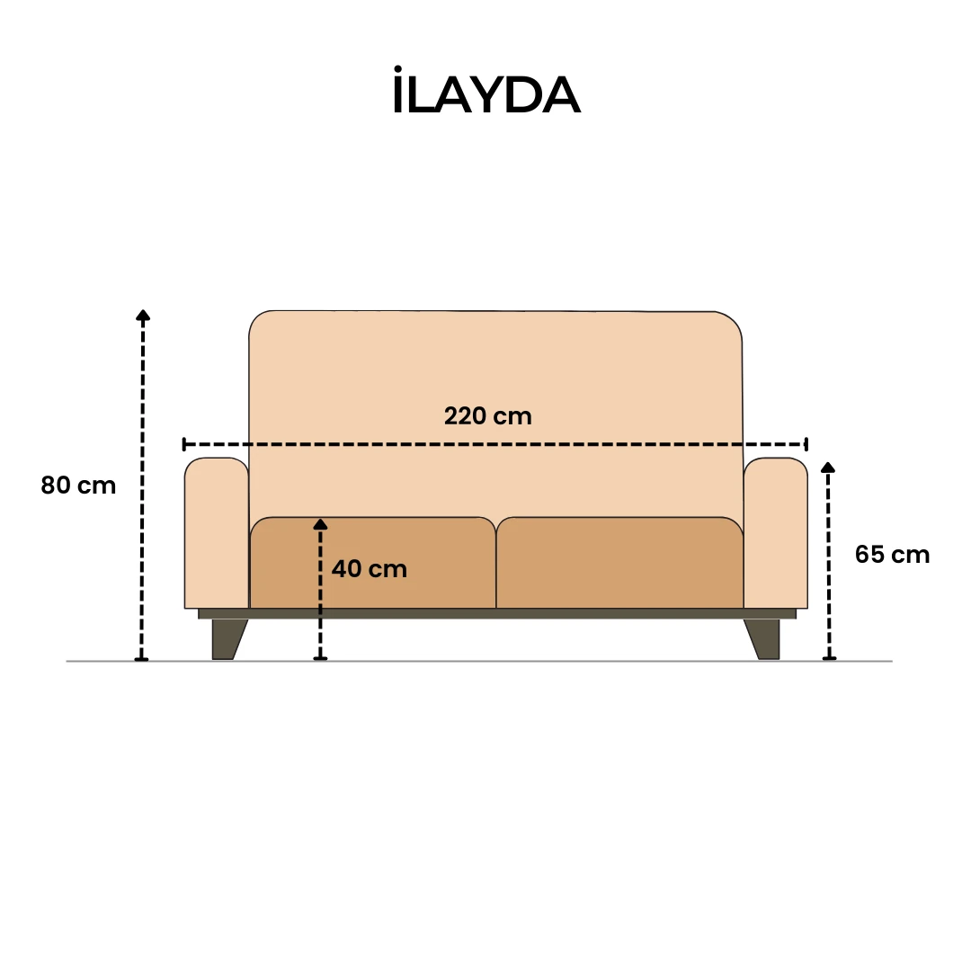 İLAYDA Koltuk Takımı 3+3+1+1