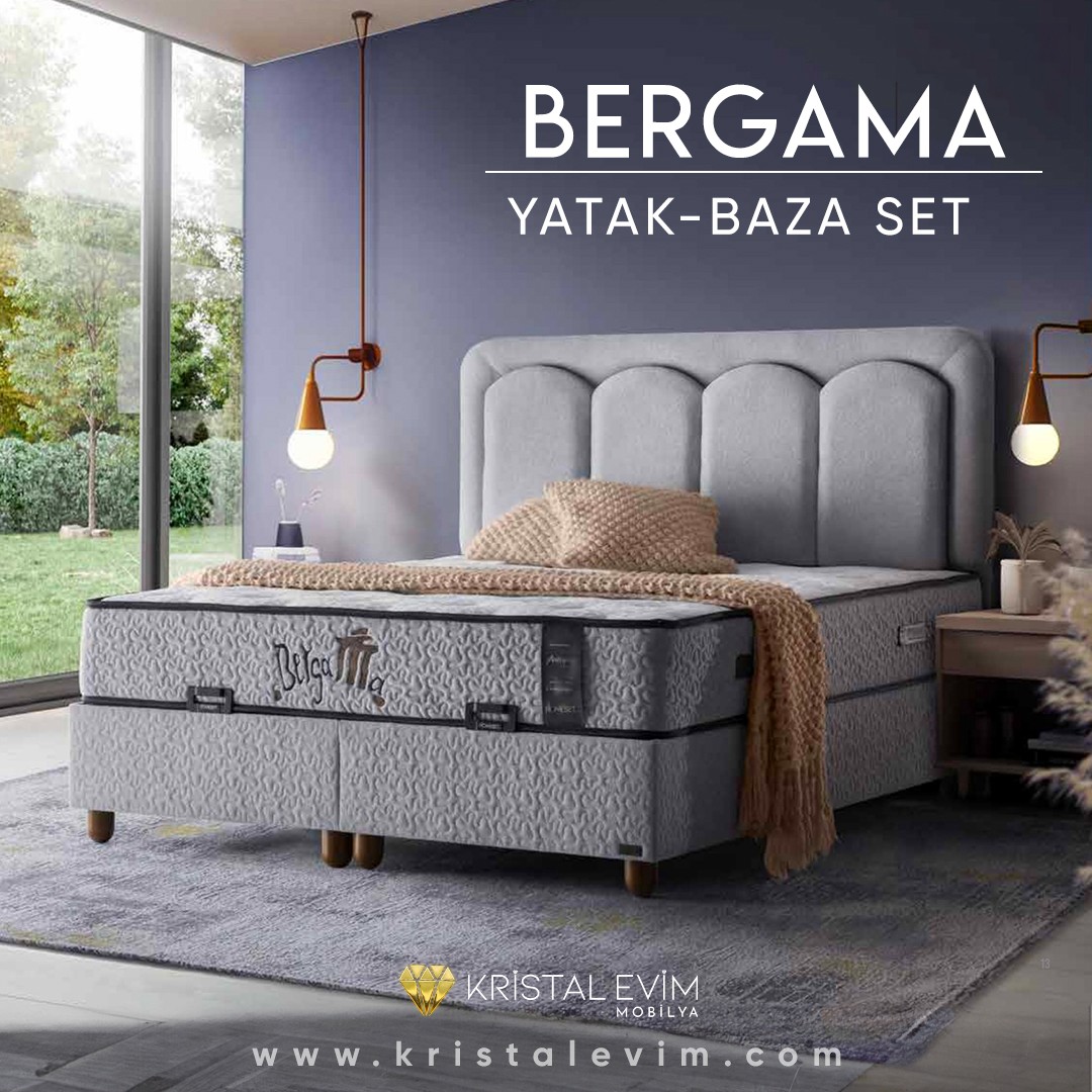 Bergama Yatak Baza Set