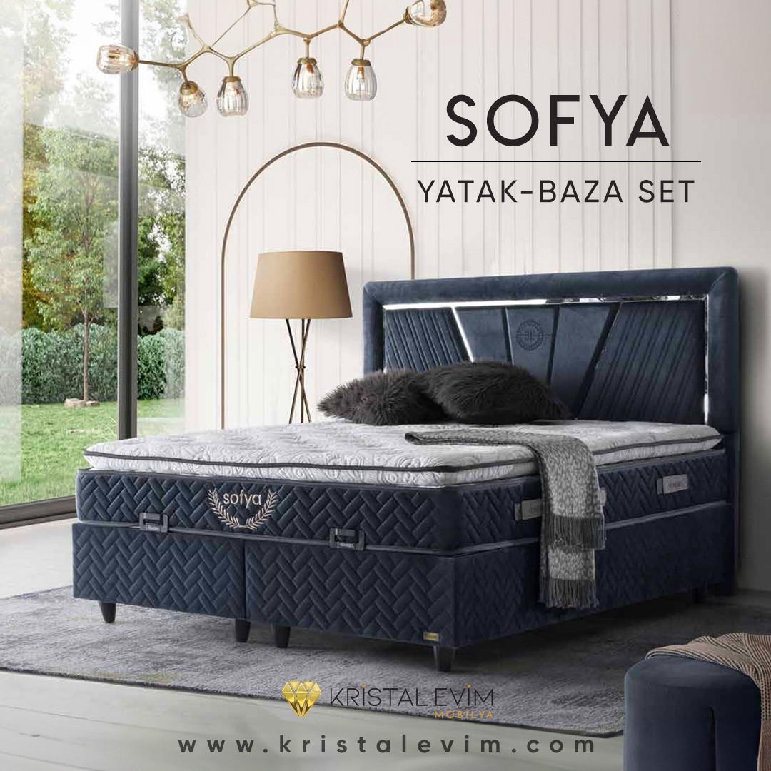 Sofya Yatak Baza Set