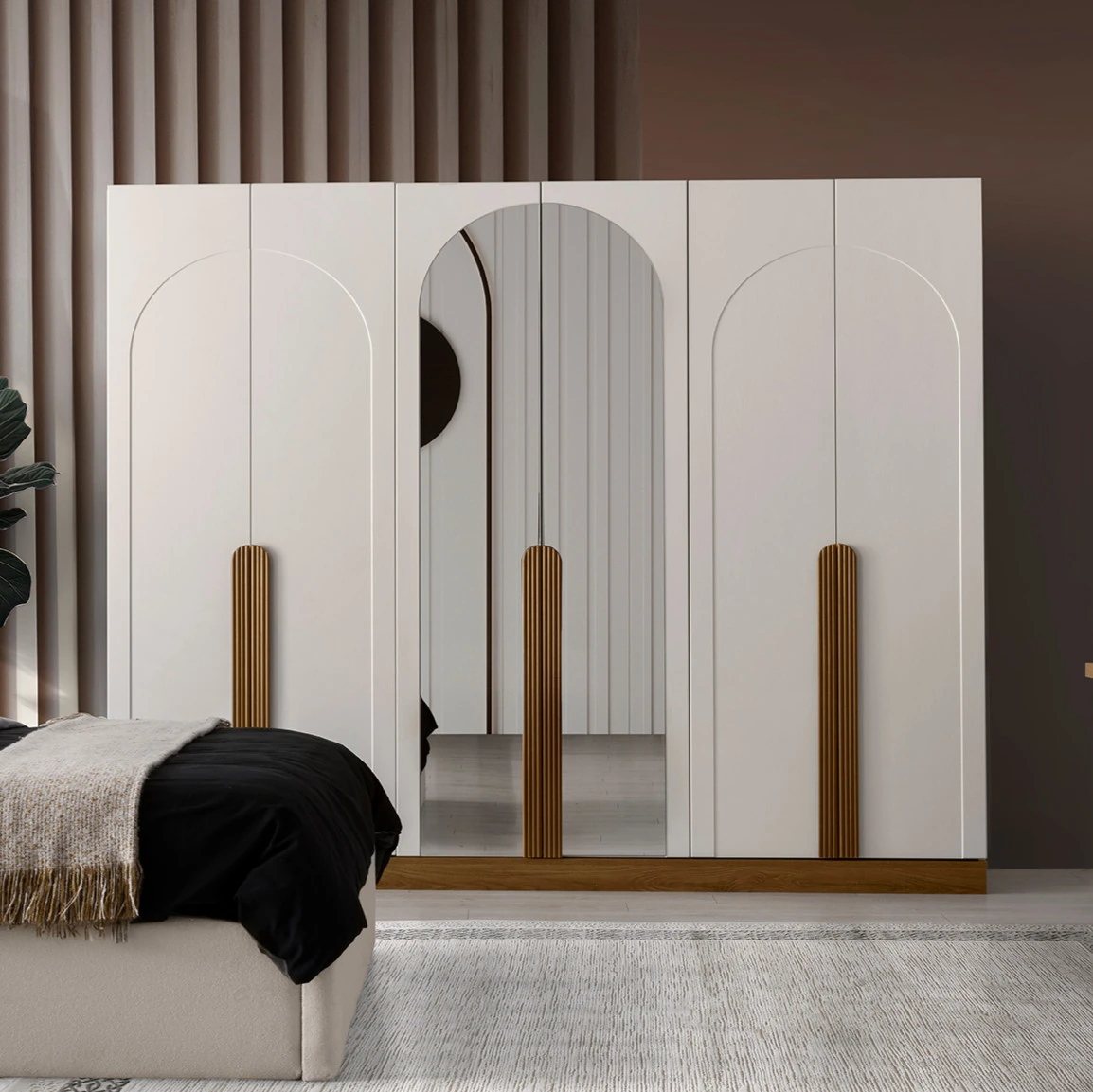 OLİMPOS Gardırop 6 Kapılı