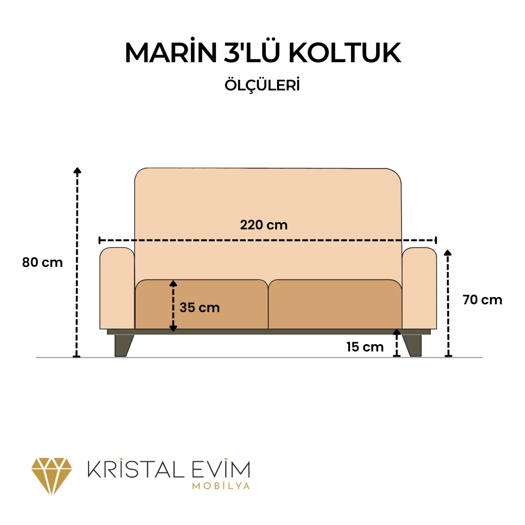 Marin Комплект дивани 3+3+1+1