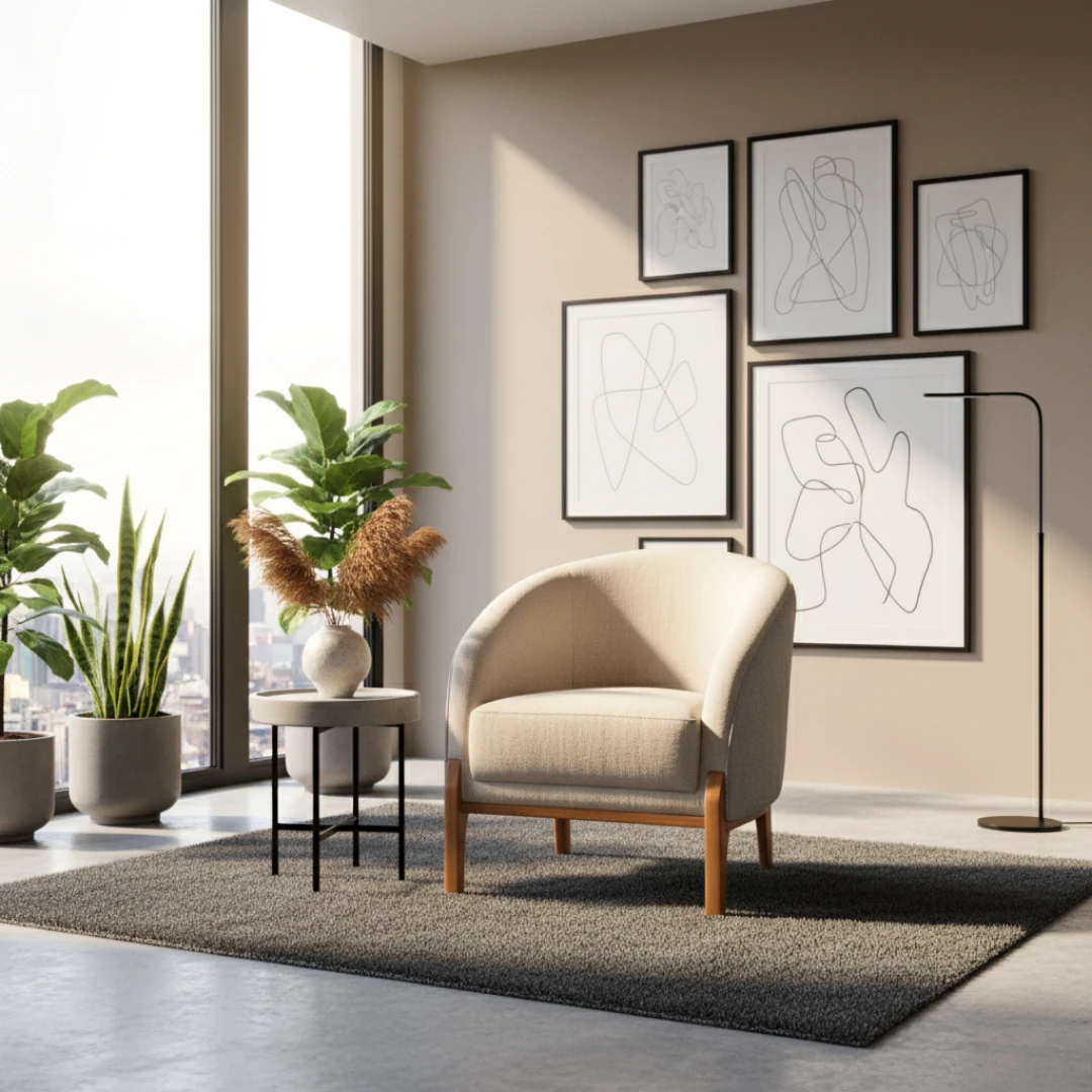 Lilyum Koltuk Takımı 3+3+1+1