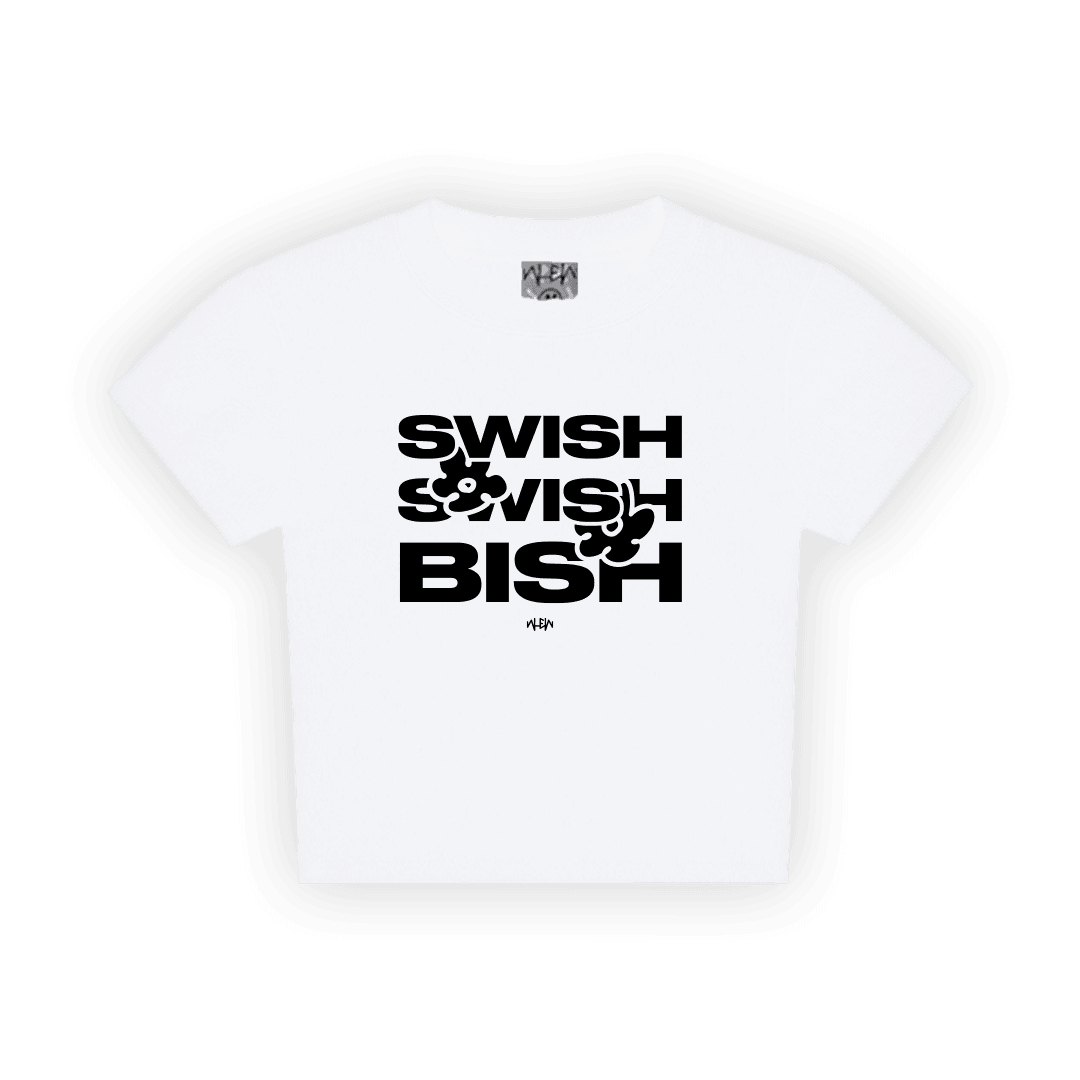 Beyaz Bish Baby Tee