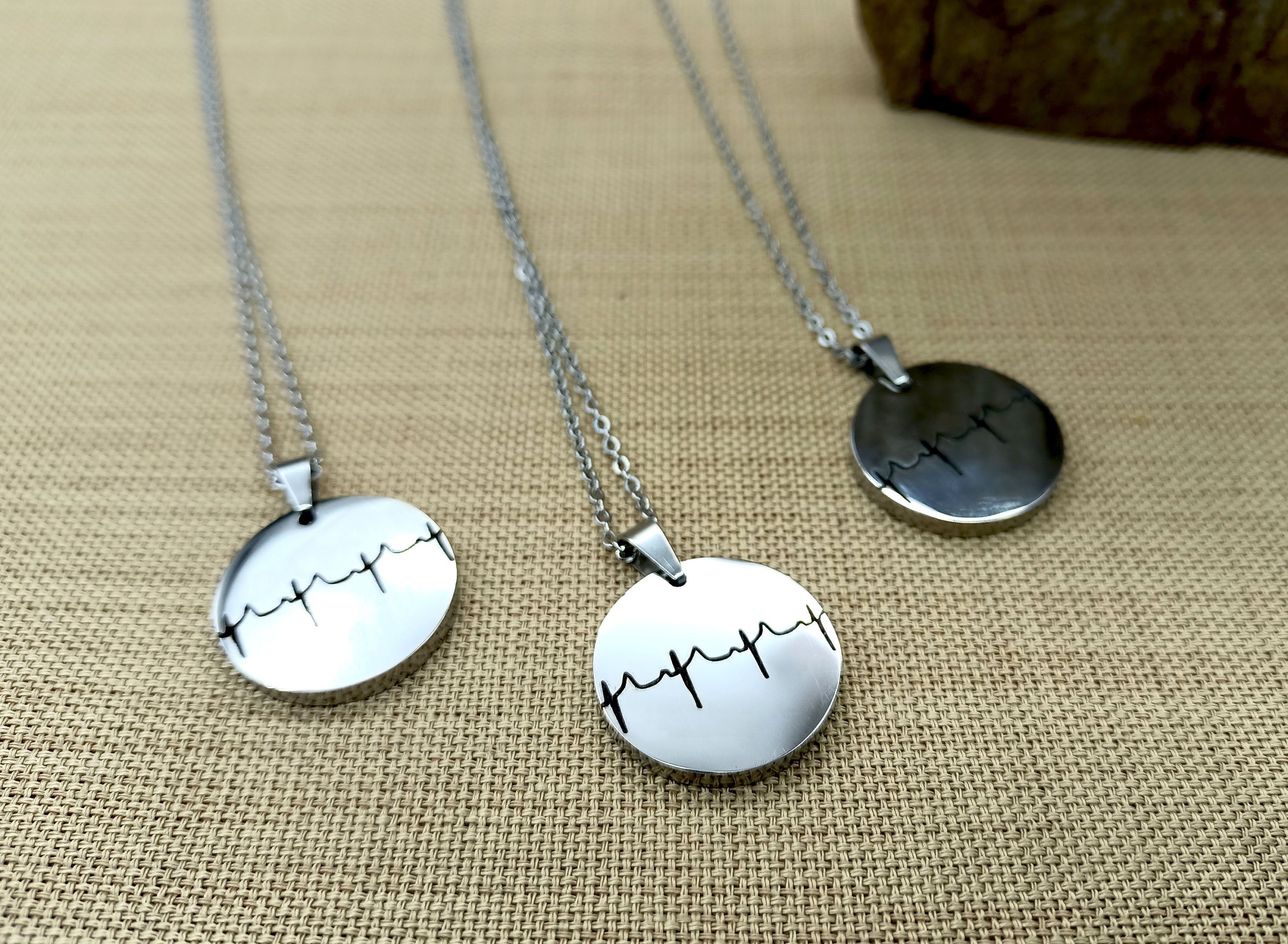 Custom Handwriting & Artwork Necklace – Kid’s Drawing Gift