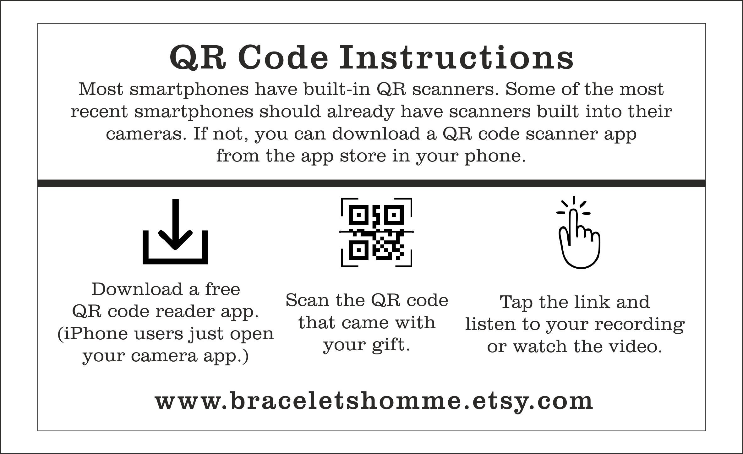 Personalized Soundwave Art Necklace, Mens QR Code Necklace, Engraved 14K Gold Soundwave Jewellery, Custom Voice Recording Gift for Him
