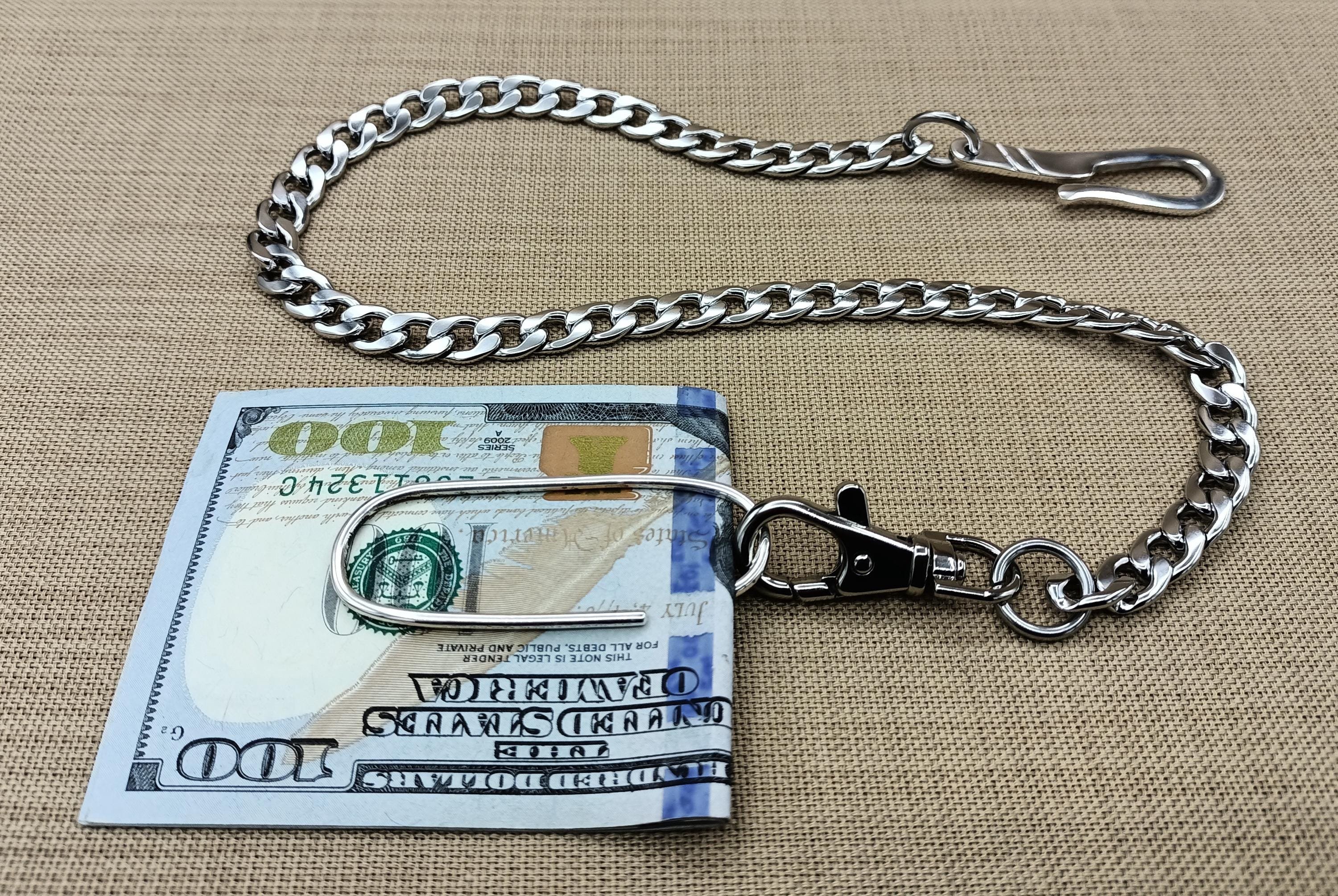 925 Sterling Silver Handmade Money Clip  To request your own personalized initials, simply enter them in the "Notes to Seller" section at checkout.