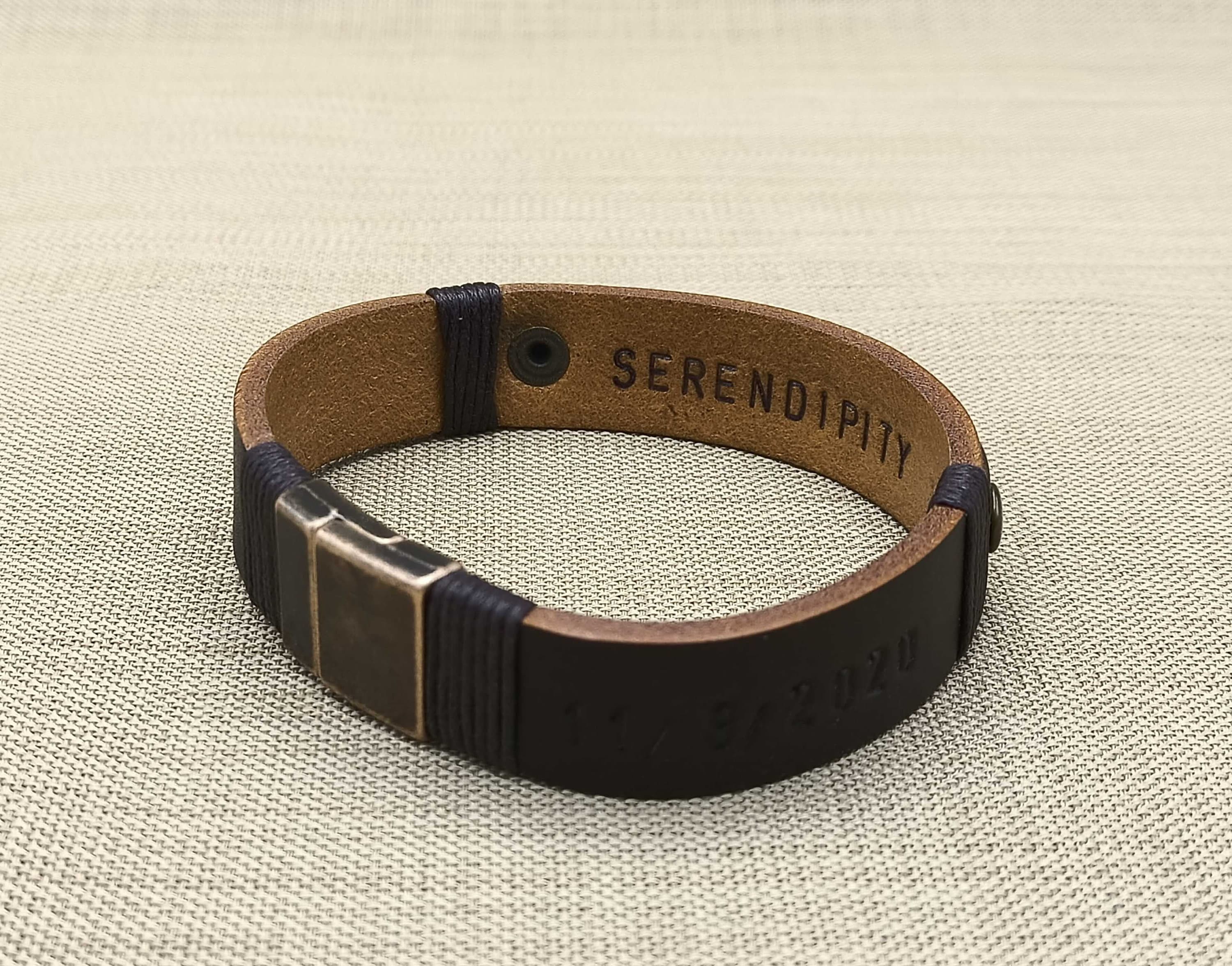 Custom Morse Code Copper Bracelet – I Love You Gift for Him