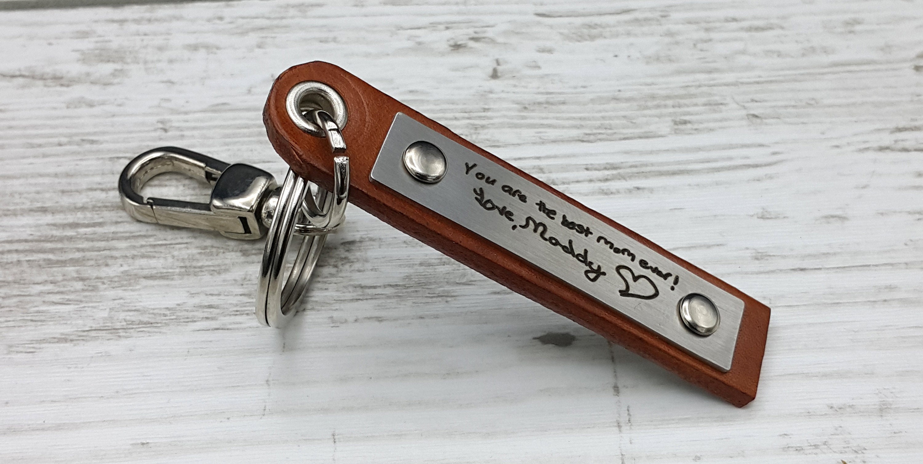 Actual Handwriting and QR Code Keychain, Loved One's Handwritten Signature Keychain, Custom Memorial Handwriting & Voice Recording Key chain