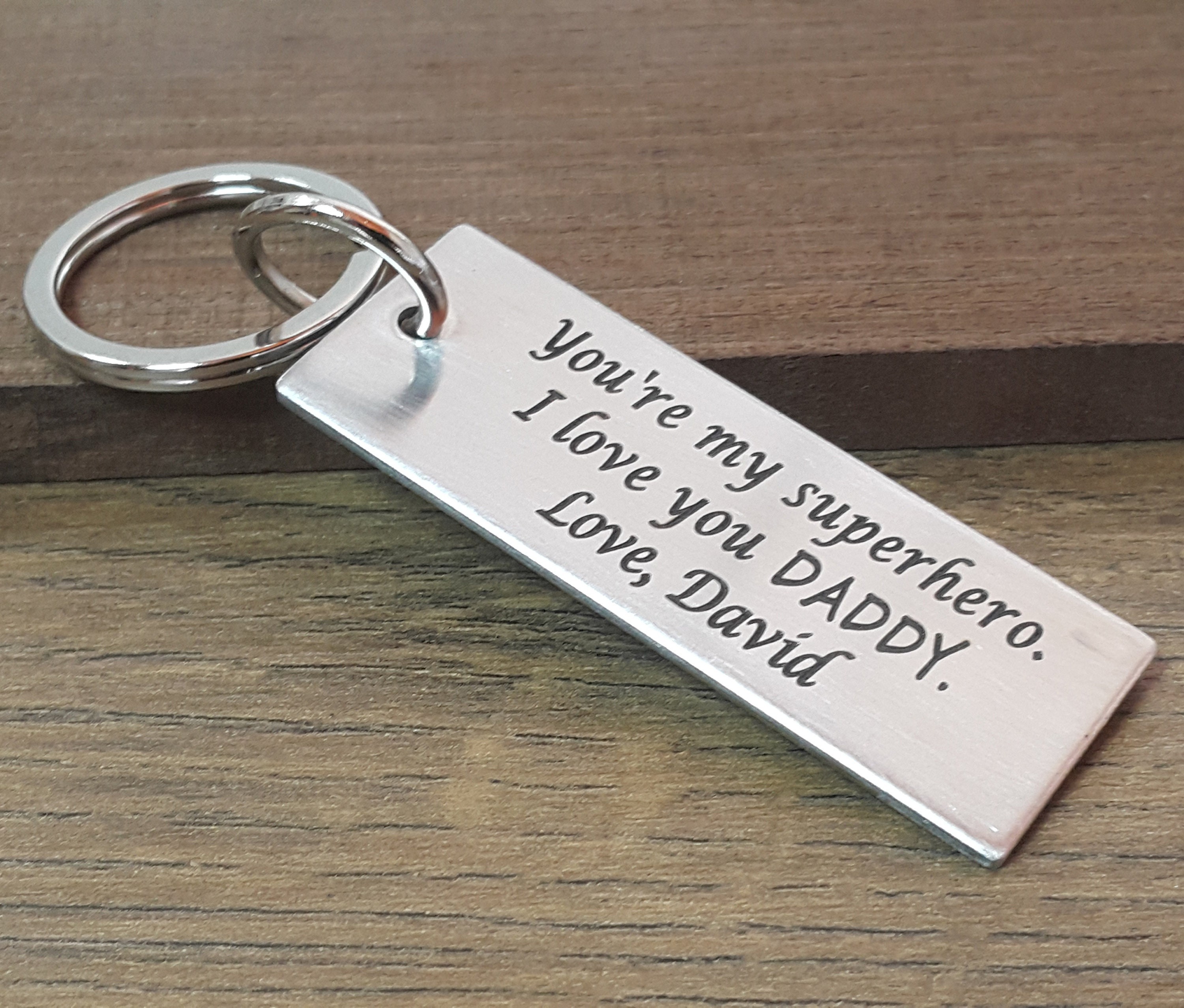 Custom photo keychain stainless steel
