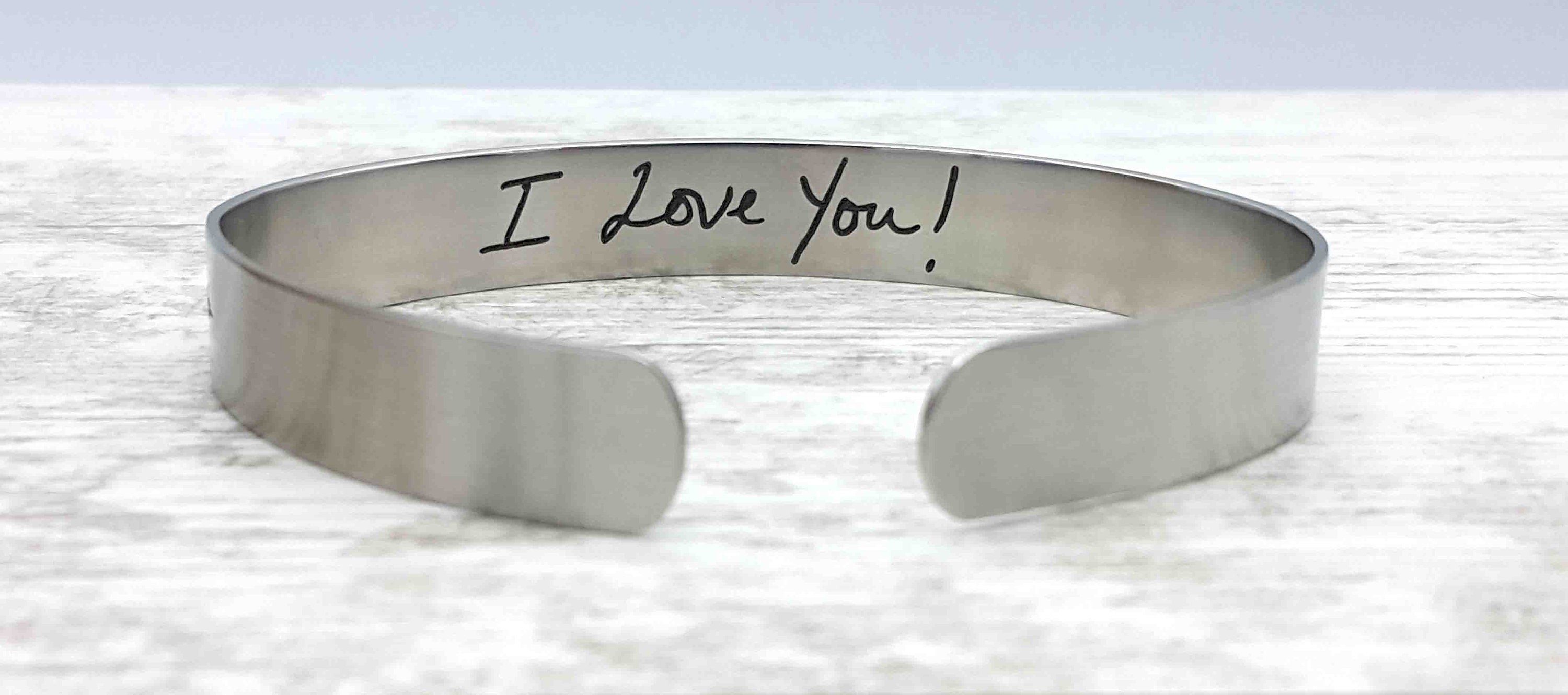 Personalized Soundwave & QR Code Bracelet, Adjustable Engraved Gift for Music Lovers Wedding or Special Song with YouTube Link or Audio File
