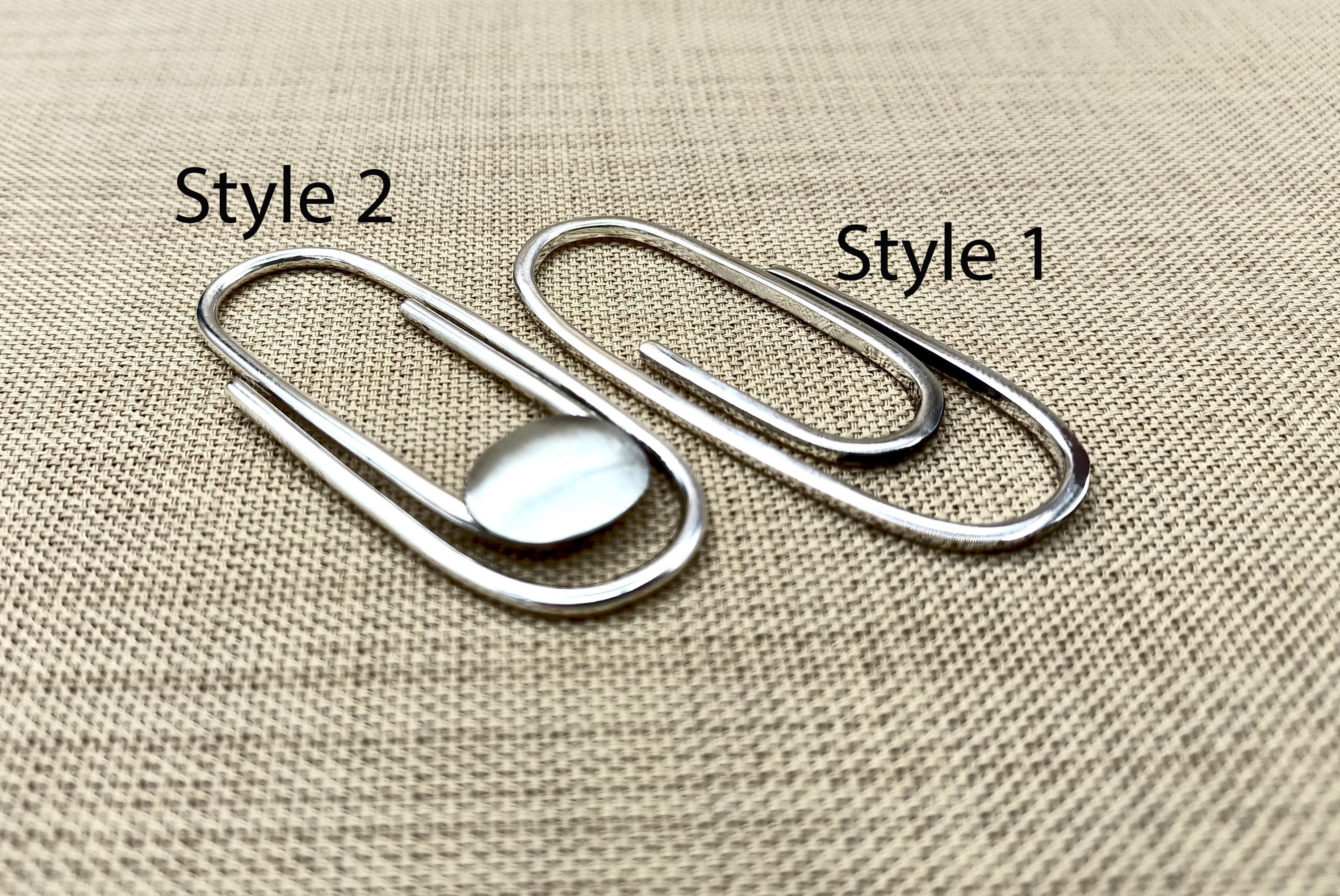 925 Sterling Silver Handmade Money Clip  To request your own personalized initials, simply enter them in the "Notes to Seller" section at checkout.