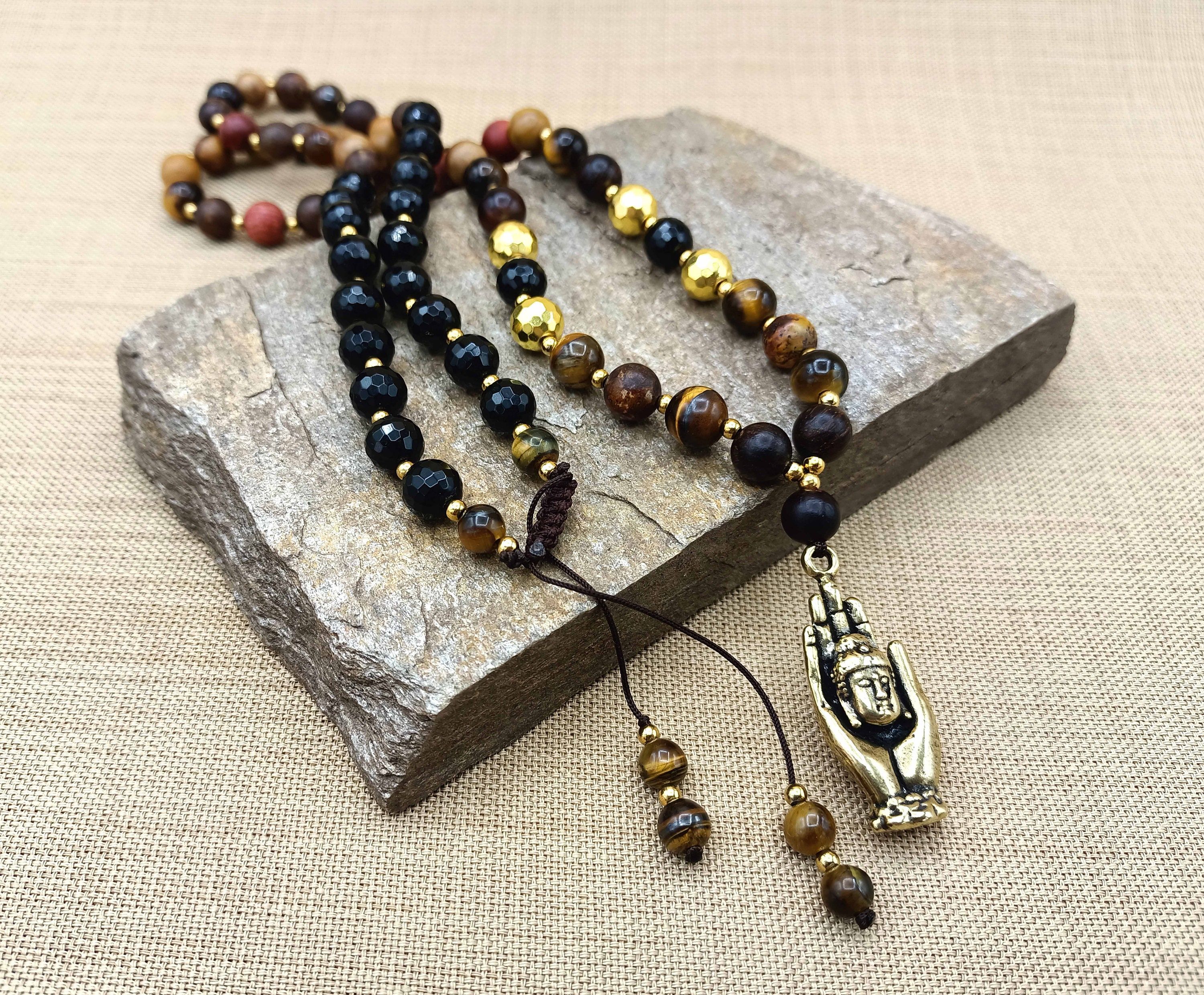 Fearless Spirit – Men's Buddha Palm Protection Necklace