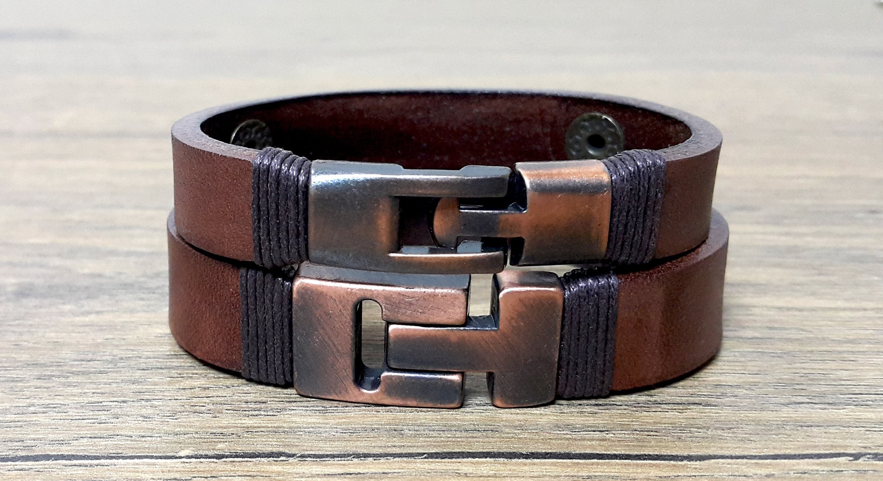 His & Hers Custom Coordinates Bracelet Set