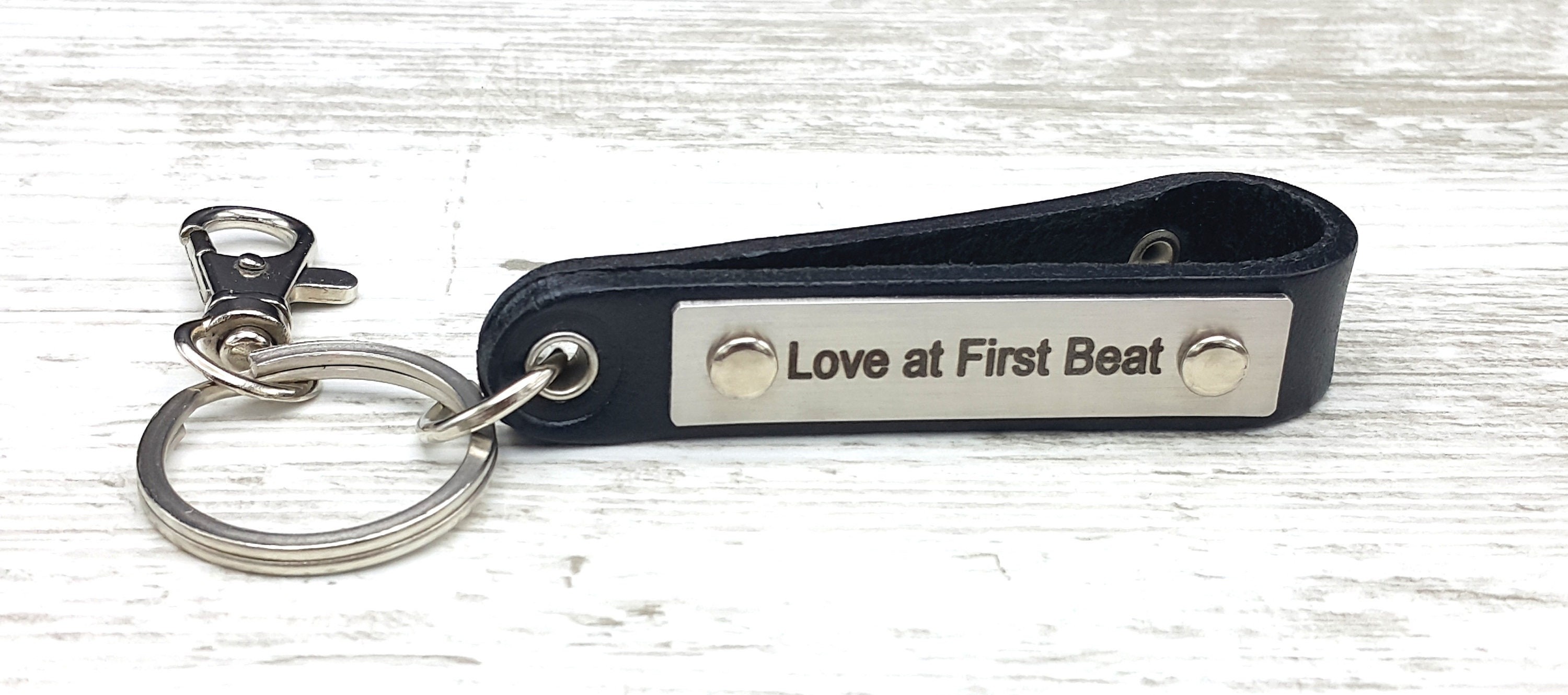 Pregnancy Announcement Keychain – Heartbeat or Ultrasound