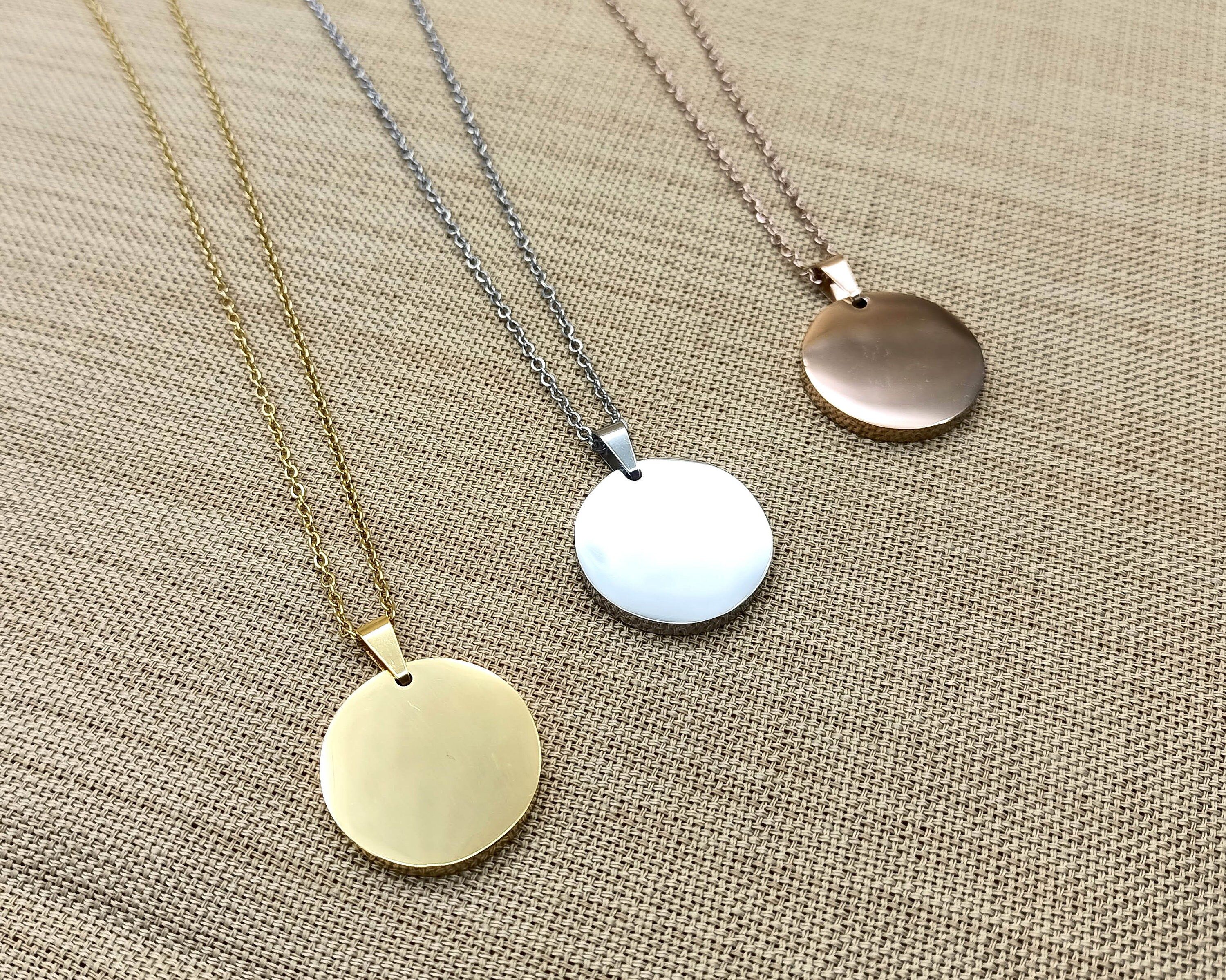 Custom Handwriting & Artwork Necklace – Kid’s Drawing Gift