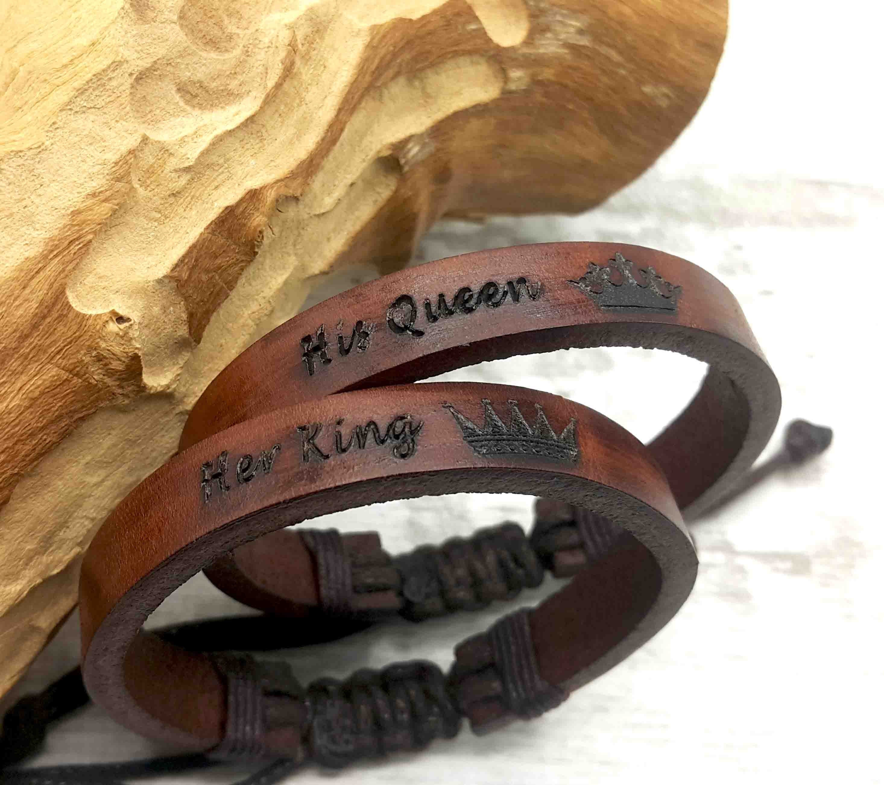 Custom Couple Bracelet Personalized Gift For Boyfriend Girlfriend Matching Bracelets Anniversary Gifts for Him