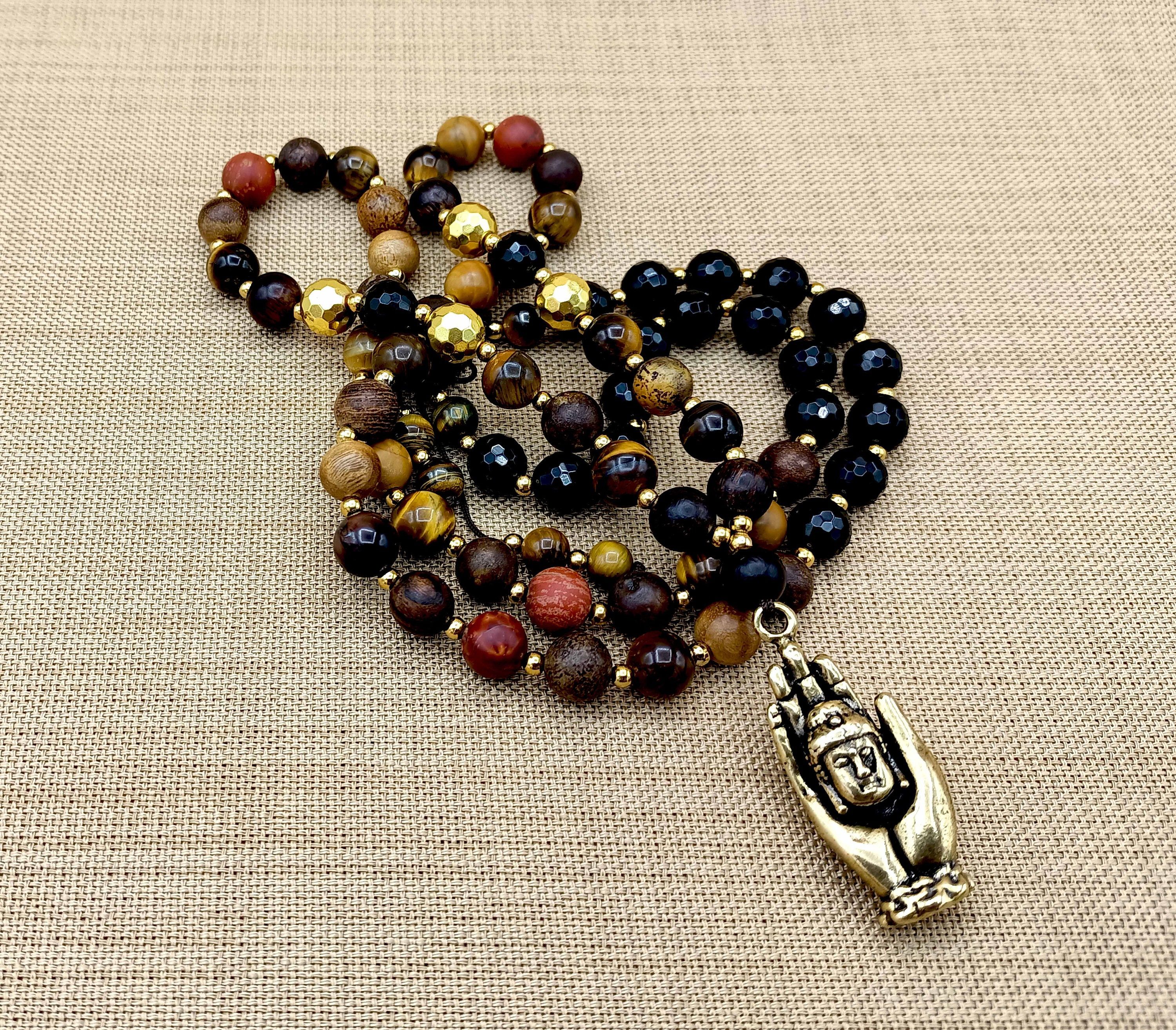 Fearless Spirit – Men's Buddha Palm Protection Necklace