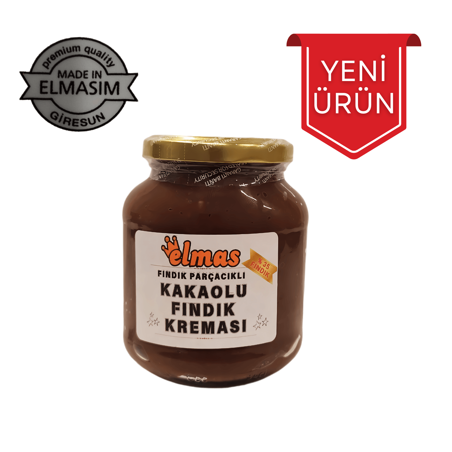 FINDIK PARÇACIKLI KAKAOLU FINDIK KREMASI 350 GR