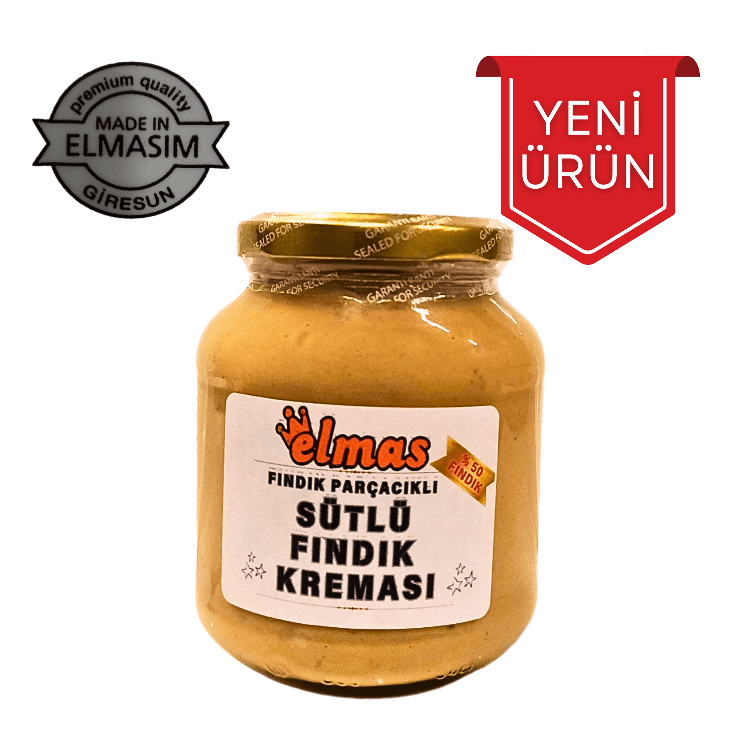 FINDIK PARÇACIKLI SÜTLÜ FINDIK KREMASI 350 GR