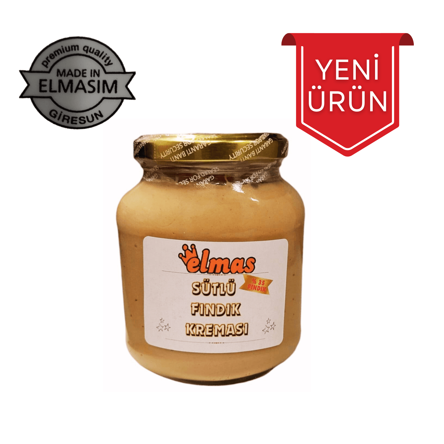 (%35 FINDIKLI) Sütlü Fındık Kreması 350 gr