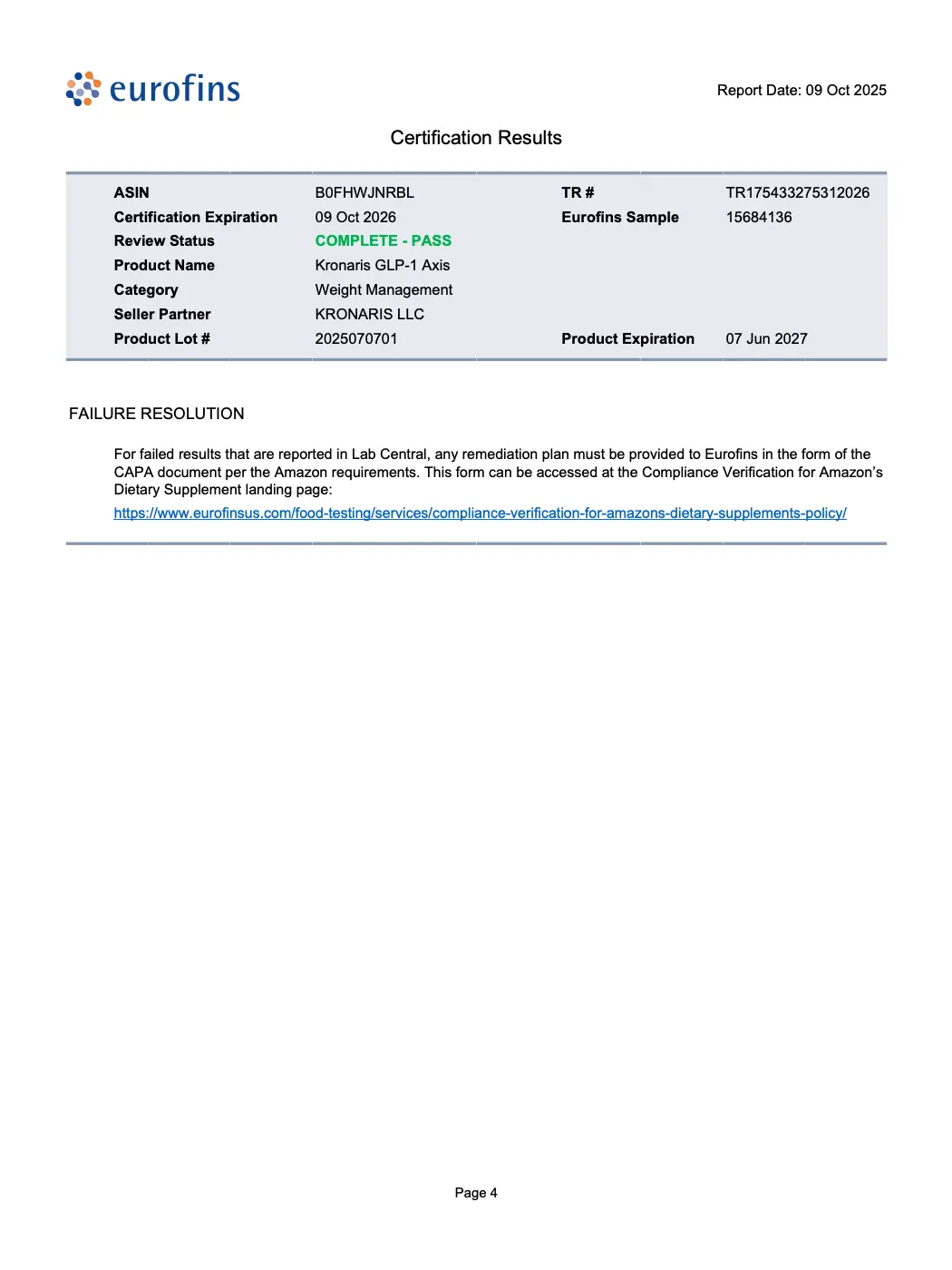 COA Verification Image 4