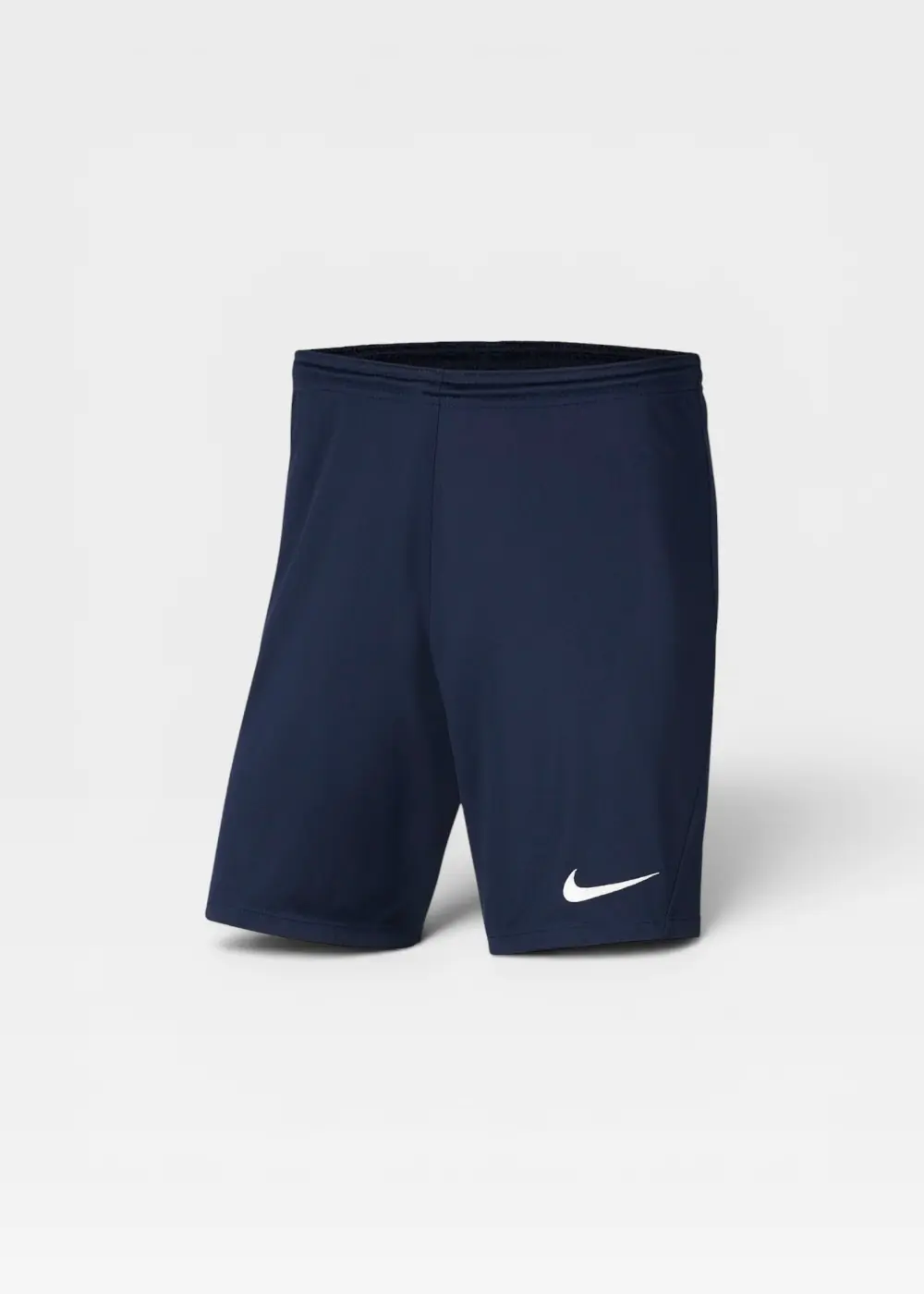 Nike Dri-FIT Park III BV6855 Erkek Futbol Şortu – Siyah Beyaz Lacivert Antrenman Şortu