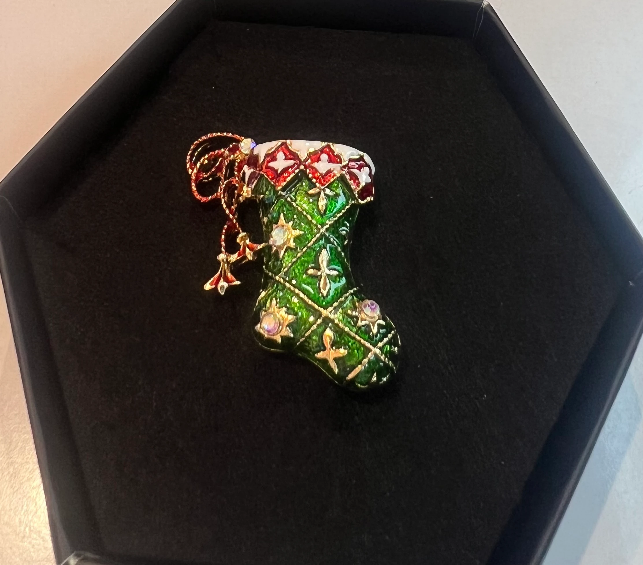 Yılbaşı Çorabı Broş