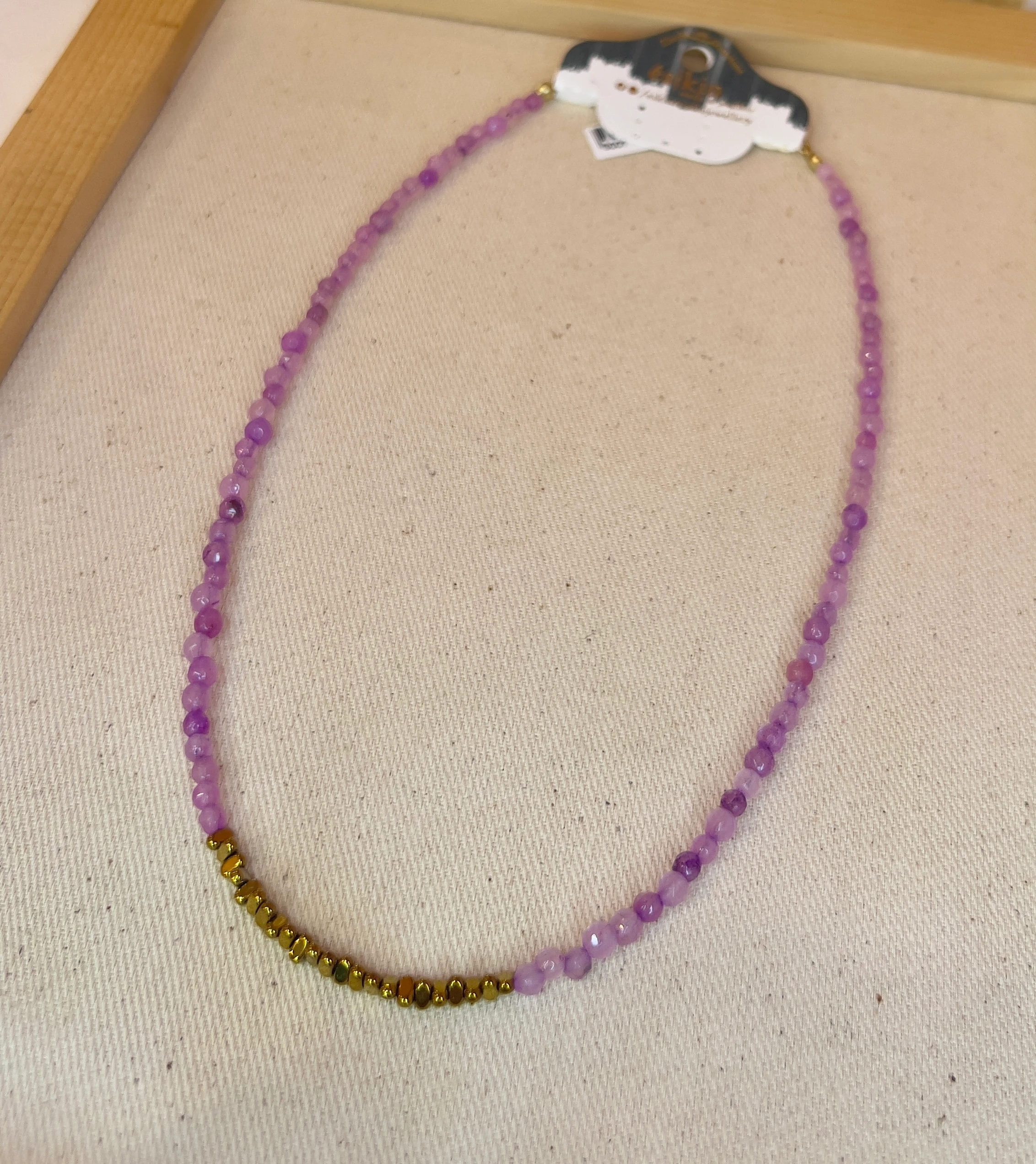 Kesme Ceyt/Hematit Kolye