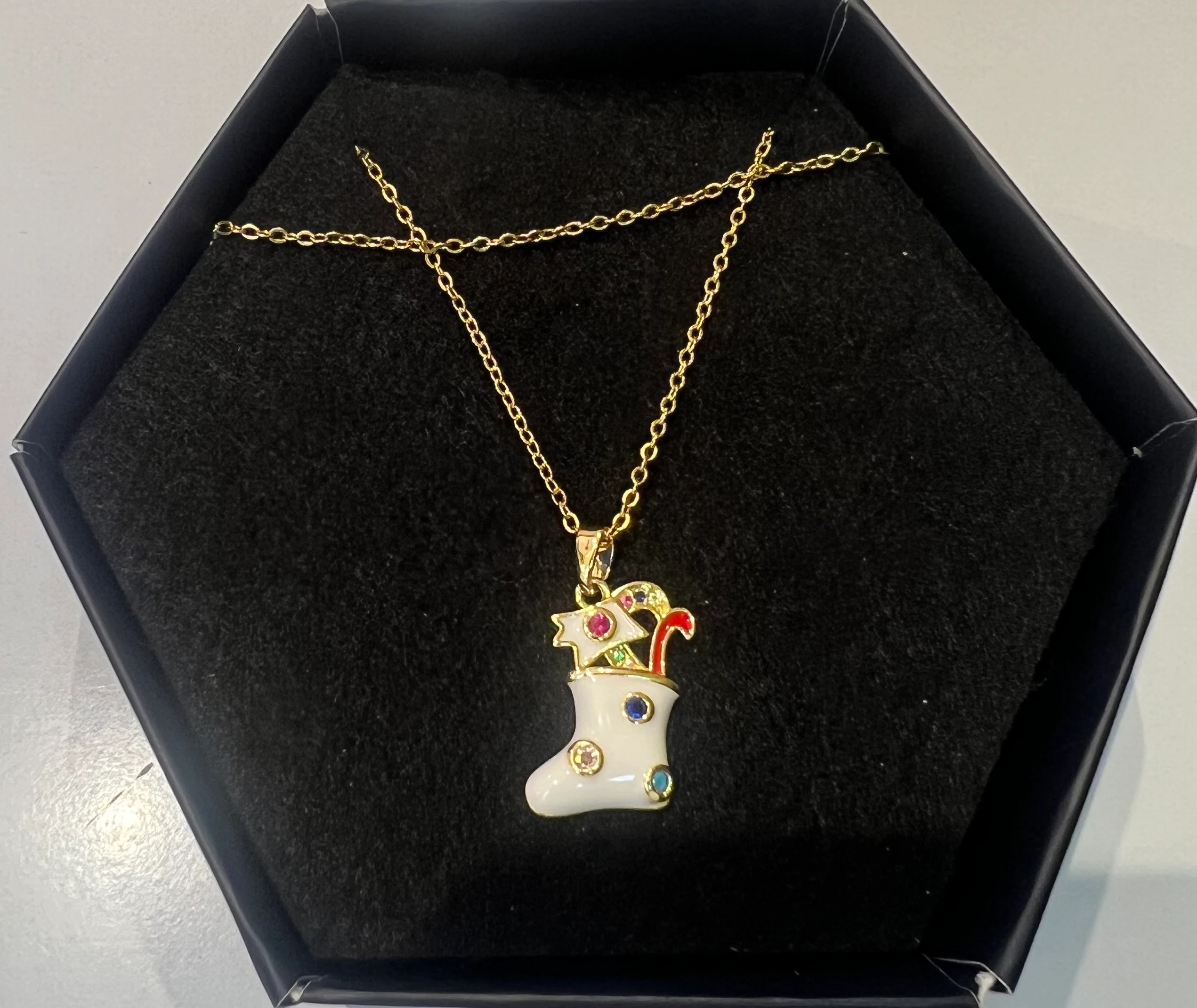 Yılbaşı Çorabı kolye