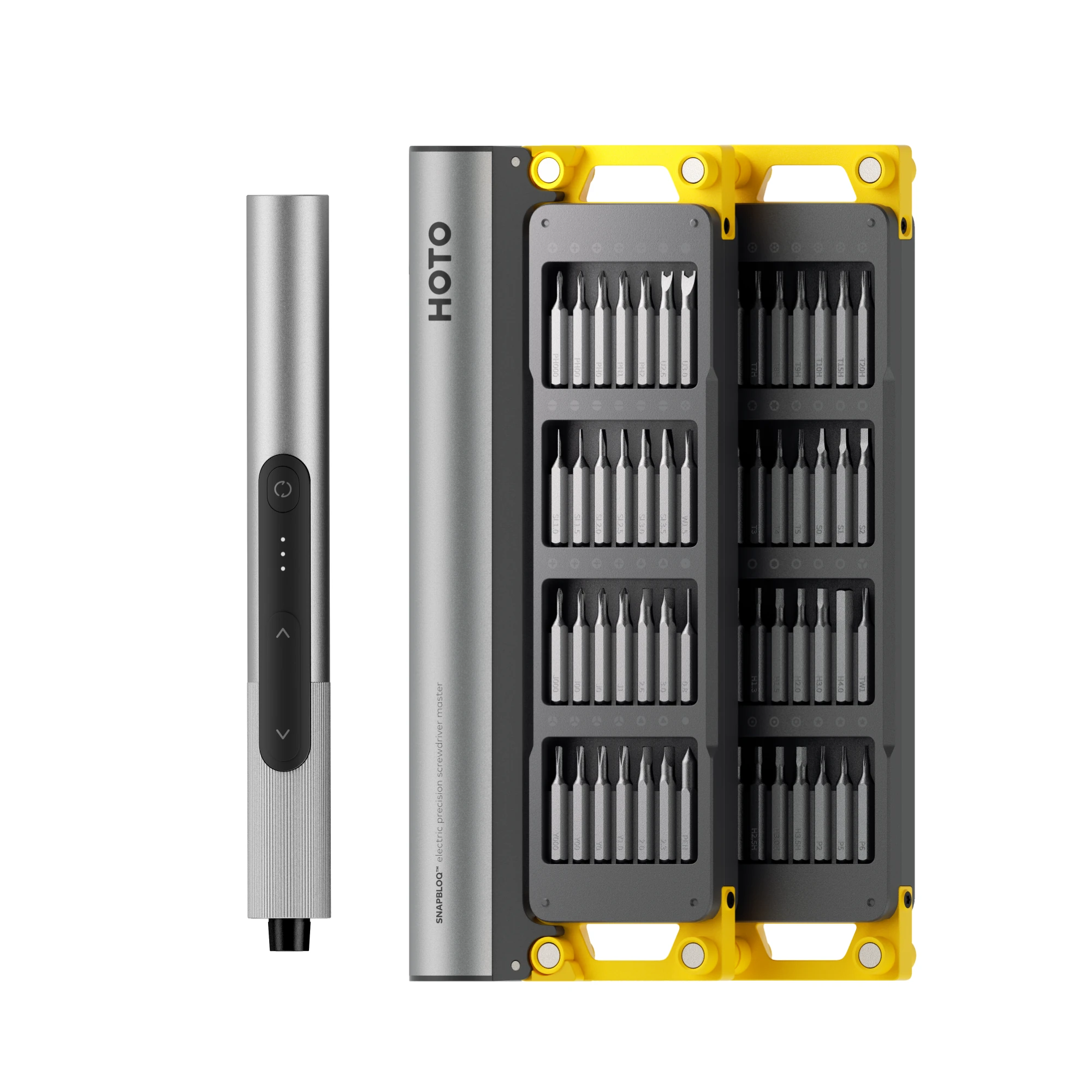 HOTO SNAPBLOQ™ S-A01 Elektrikli Hassas Tornavida Usta Seti
