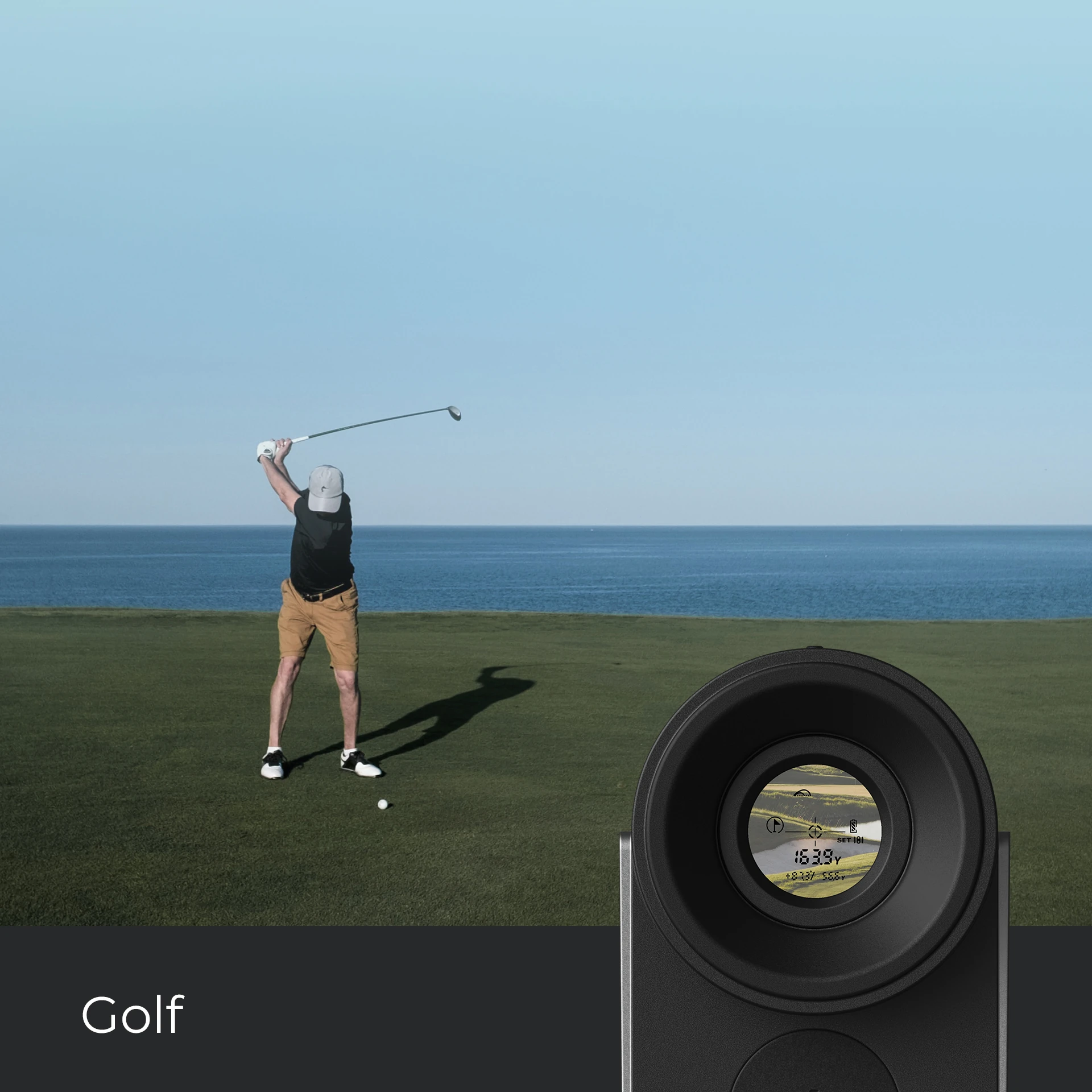 HOTO Golf Lazer Mesafe Ölçer