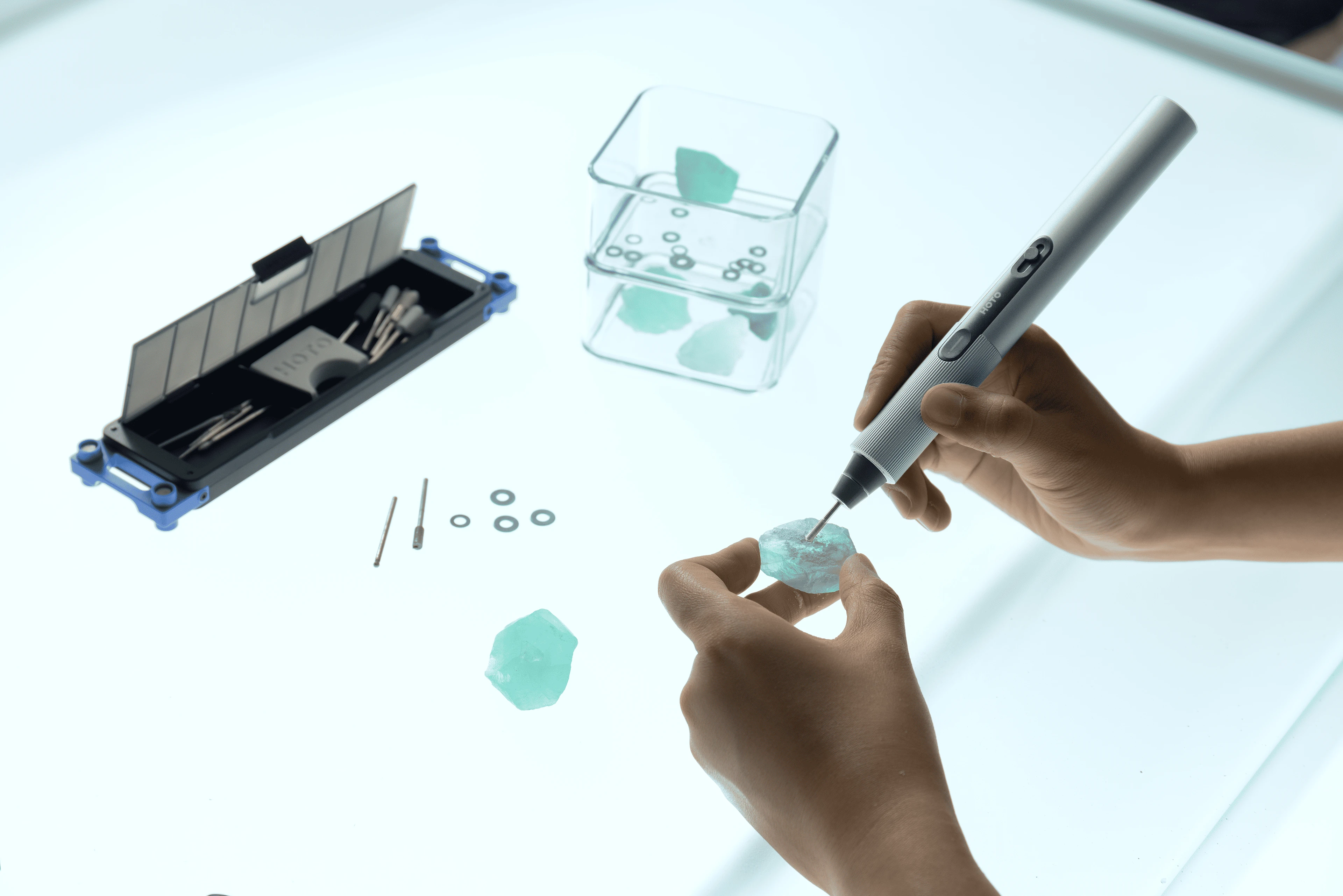 HOTO SNAPBLOQ™ R-A04 Elektrikli Mini Gravür & Hobi Alet Seti