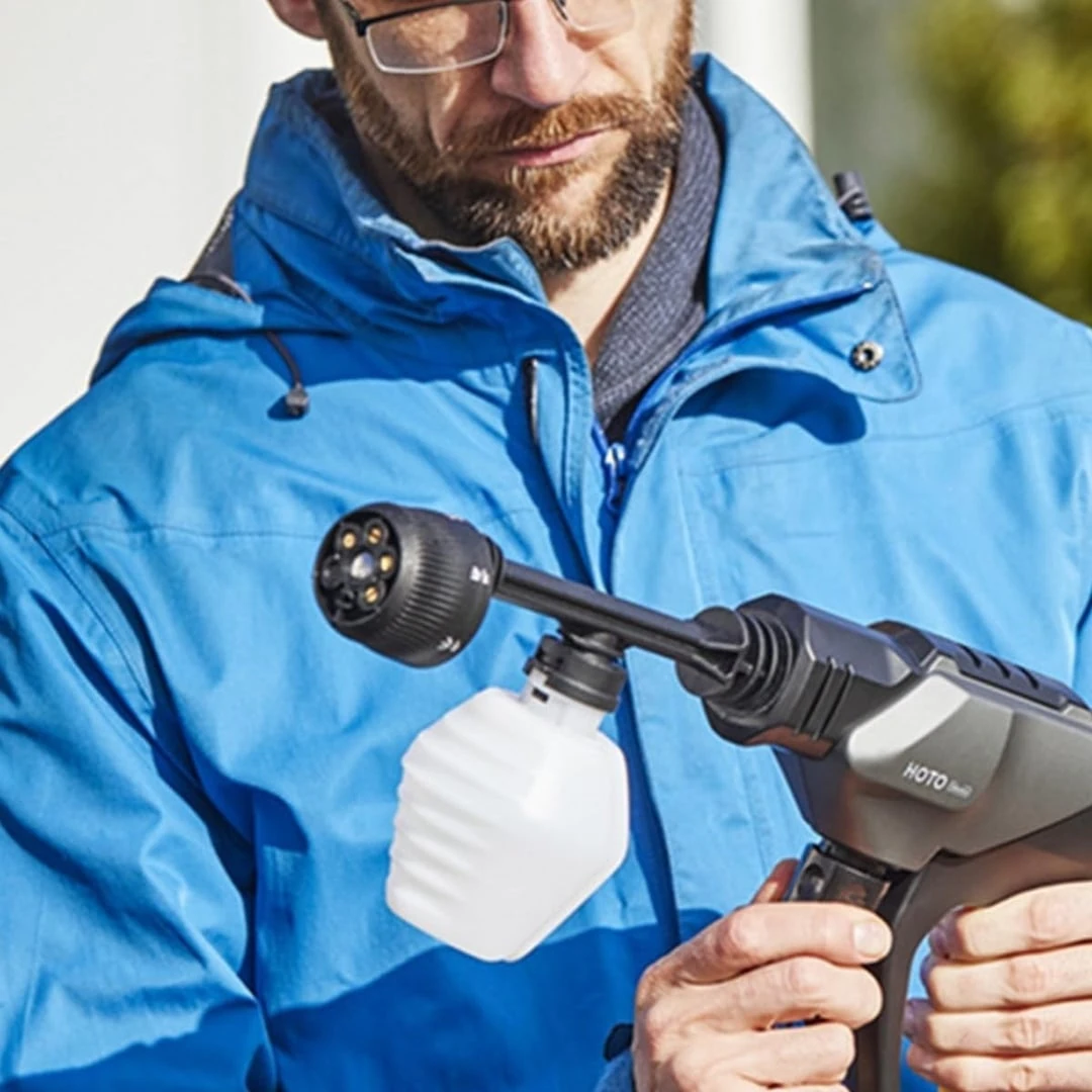 HOTO 20V Akülü Yüksek Basınçlı Yıkama Makinesi