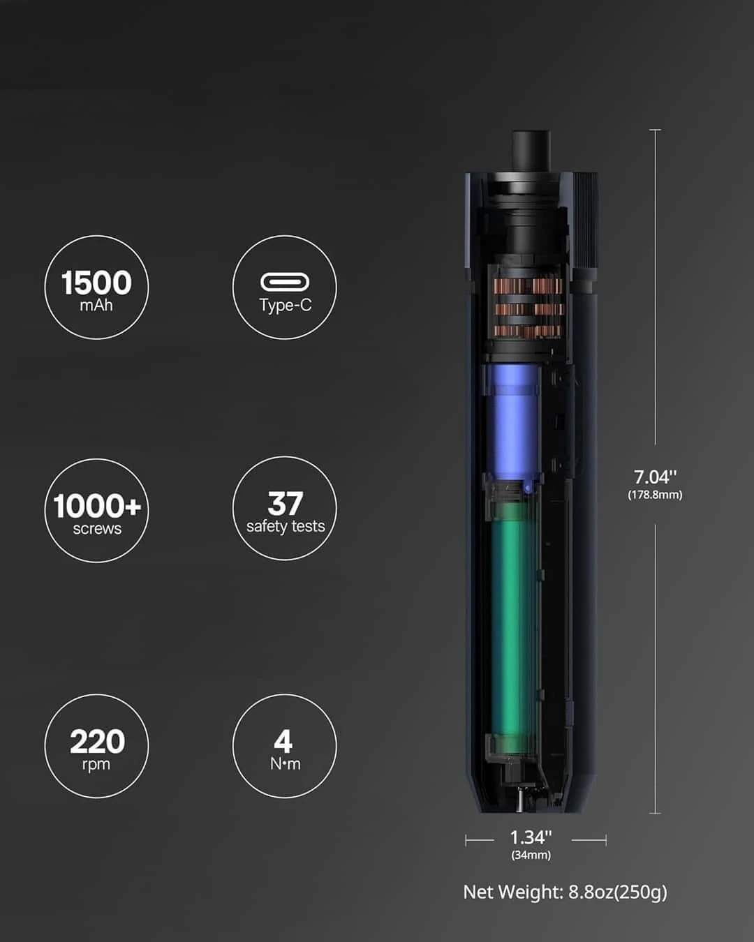 HOTO 3.6V Tornavida Seti (Klasik)