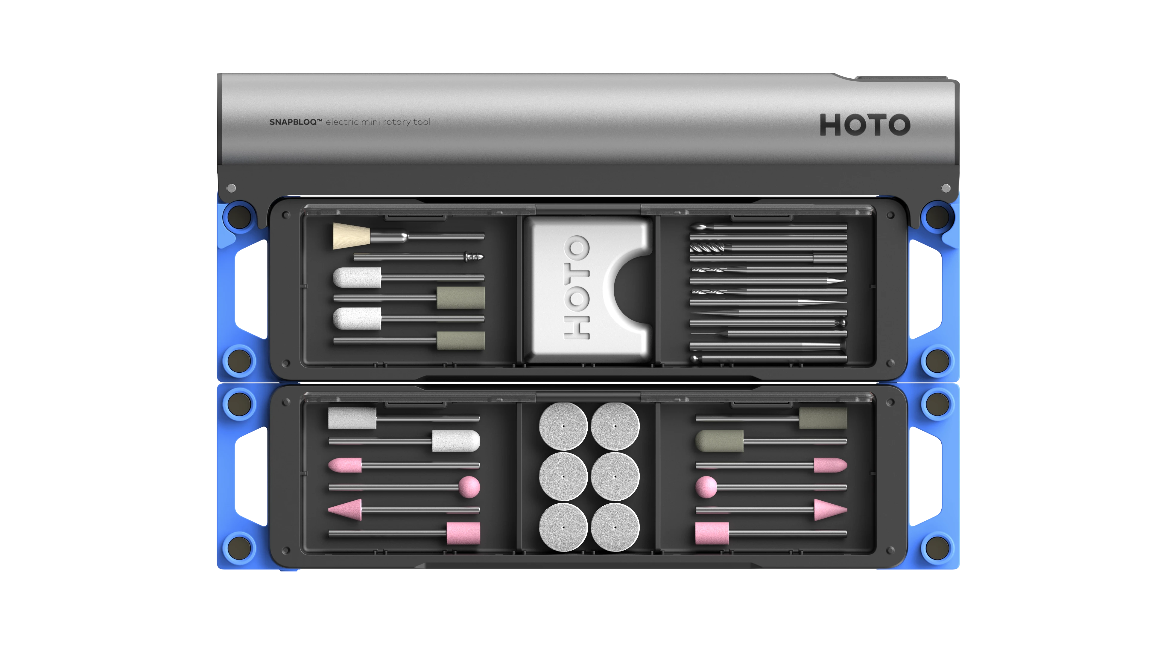 HOTO SNAPBLOQ™ R-A04 Elektrikli Mini Gravür & Hobi Alet Seti
