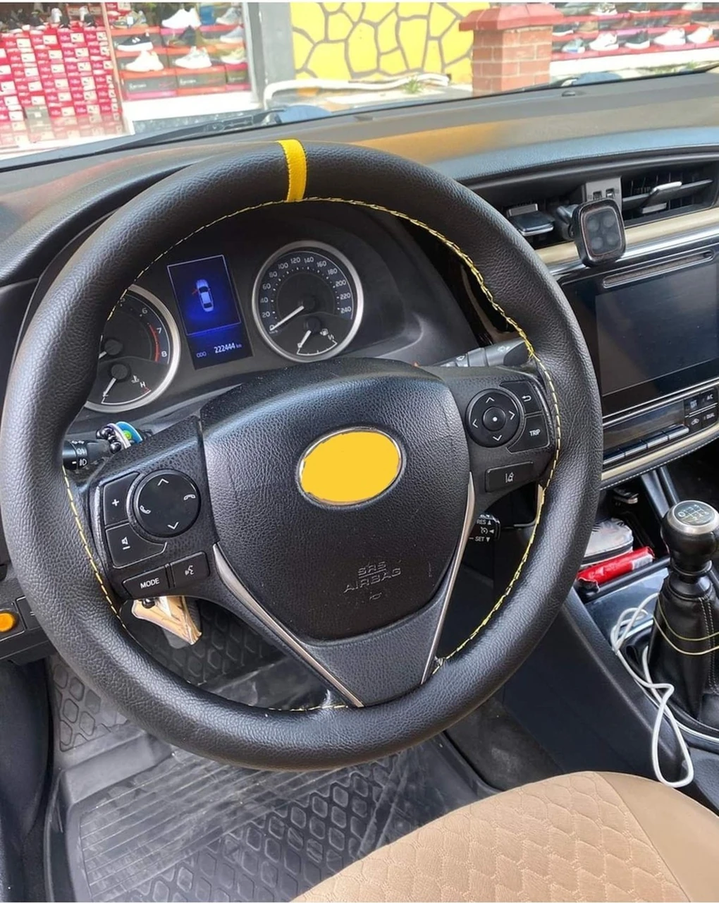 Damarlı Deri/ Sarı Yüzüklü Model/sarı Dikişli/ Sarı