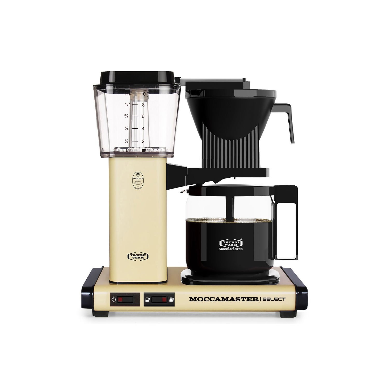 Moccamaster Coffee machine KBG 741 66/AO Select Pastel Yellow