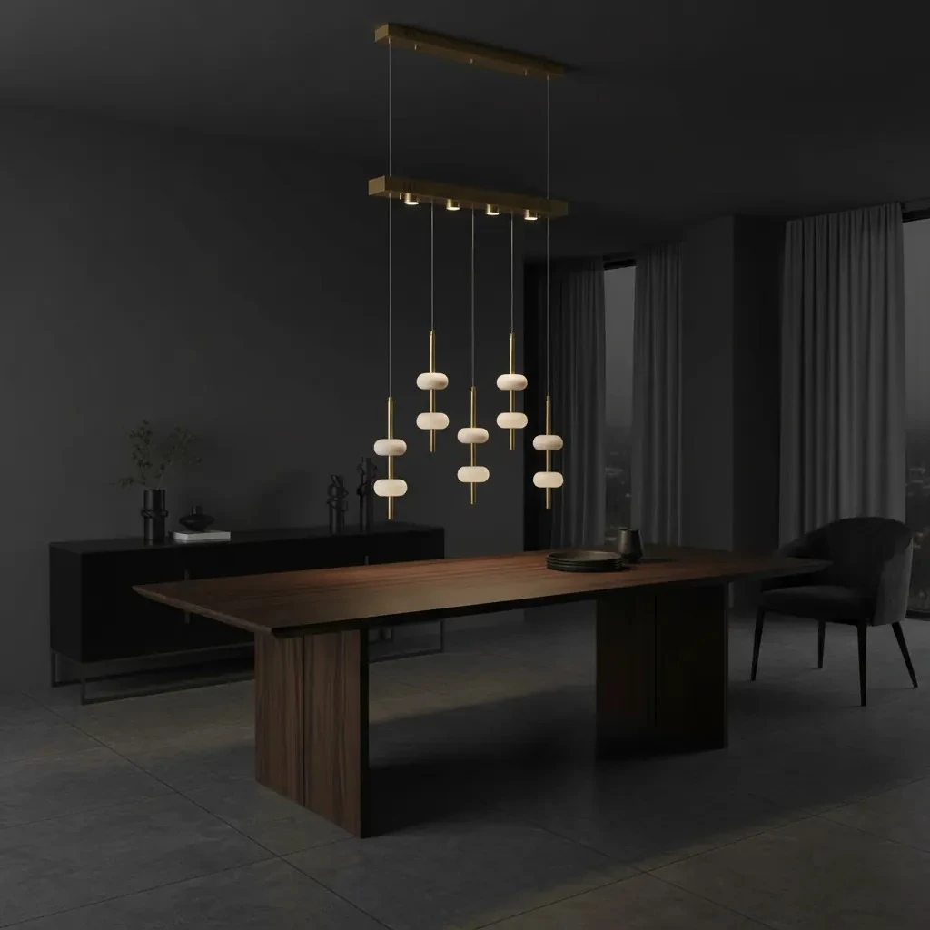 Mermer Avize ile Salonunuza Lüks Dokunuş Güncel Avize Fiyatları SK1389