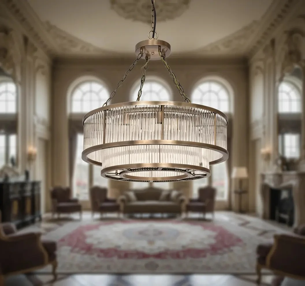 Büyük Salon Avize Modelleri Villa Aydınlatma SK3889