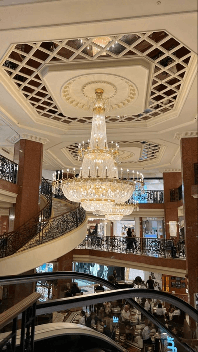 otel lobi avizeleri