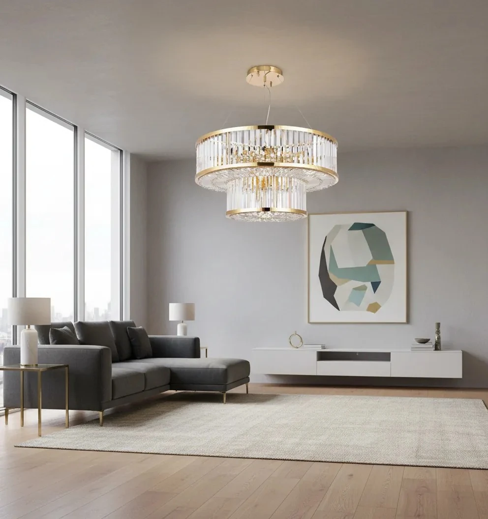 Büyük Avize Modelleri Villa Salon  70x50 Cm SK1989