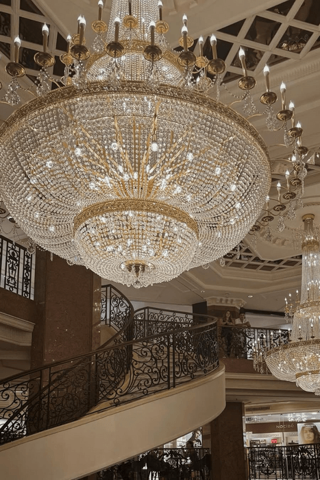 otel lobi avizeleri