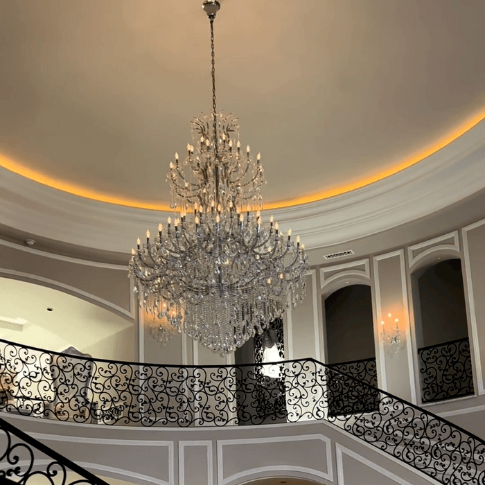 villa salon avize modelleri