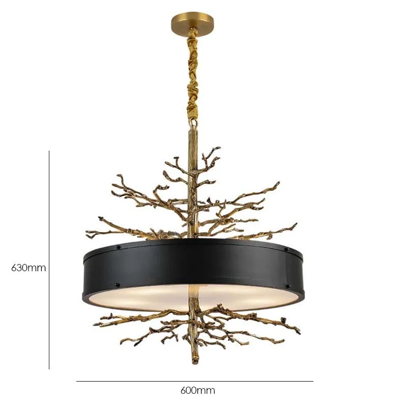 pirinç döküm şapkalı avize salon mutfak aydınlatma 